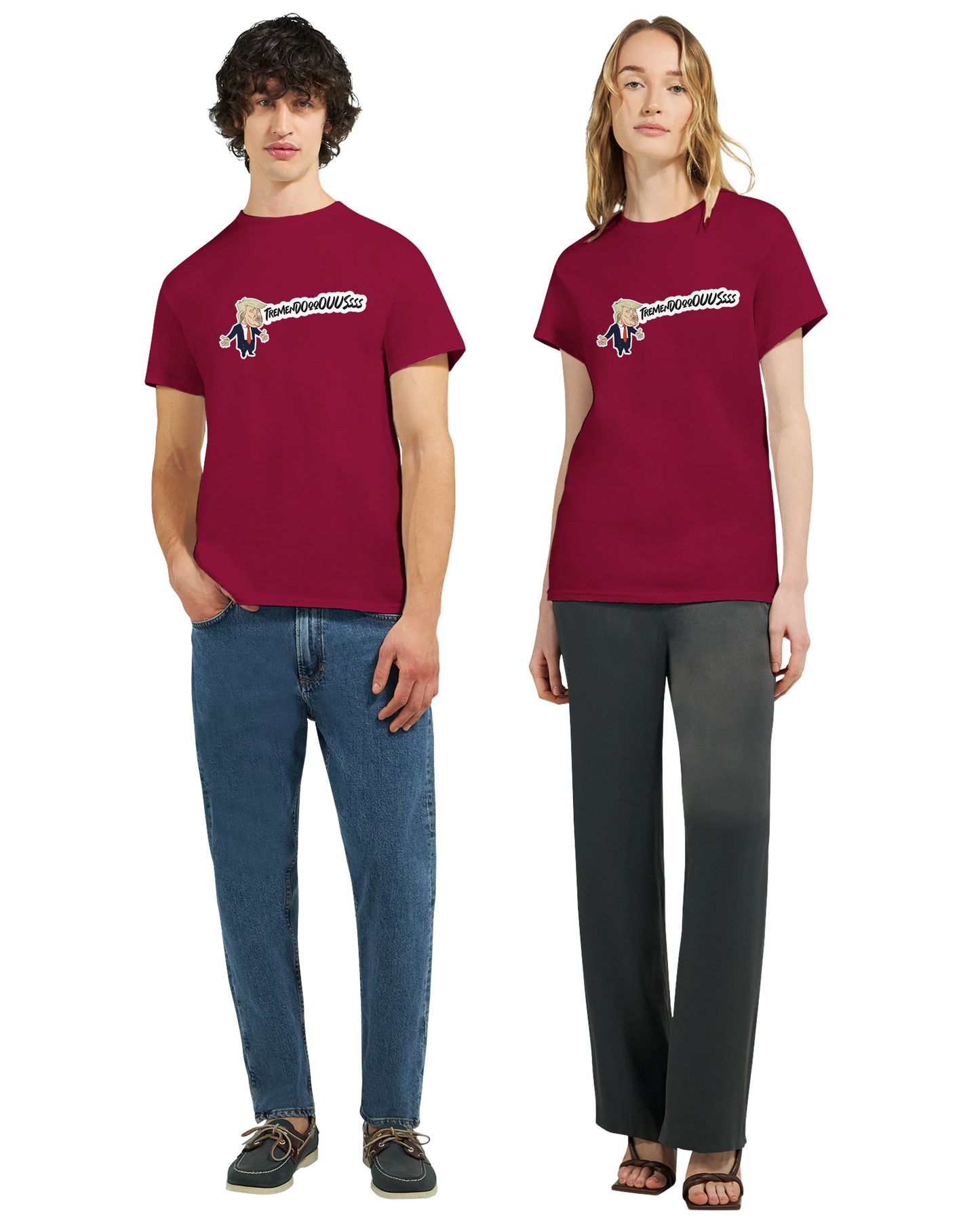 D. Tromp -  T-shirt "Be Tremendous" - Recto - Premium Edition