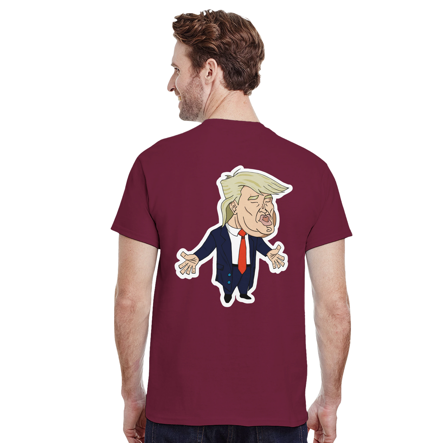 D. Tromp -  T-shirt "Be Tremendous" - Recto/verso - Premium Edition