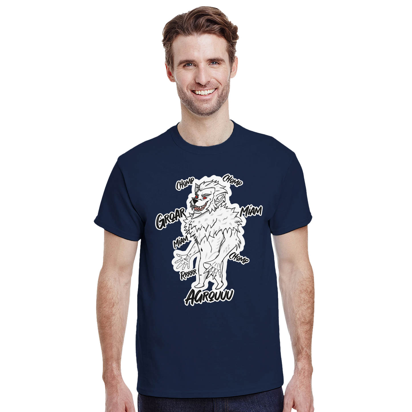LUPINAR - T-shirt "Loup-Garou blanc" - Lupinar Edition
