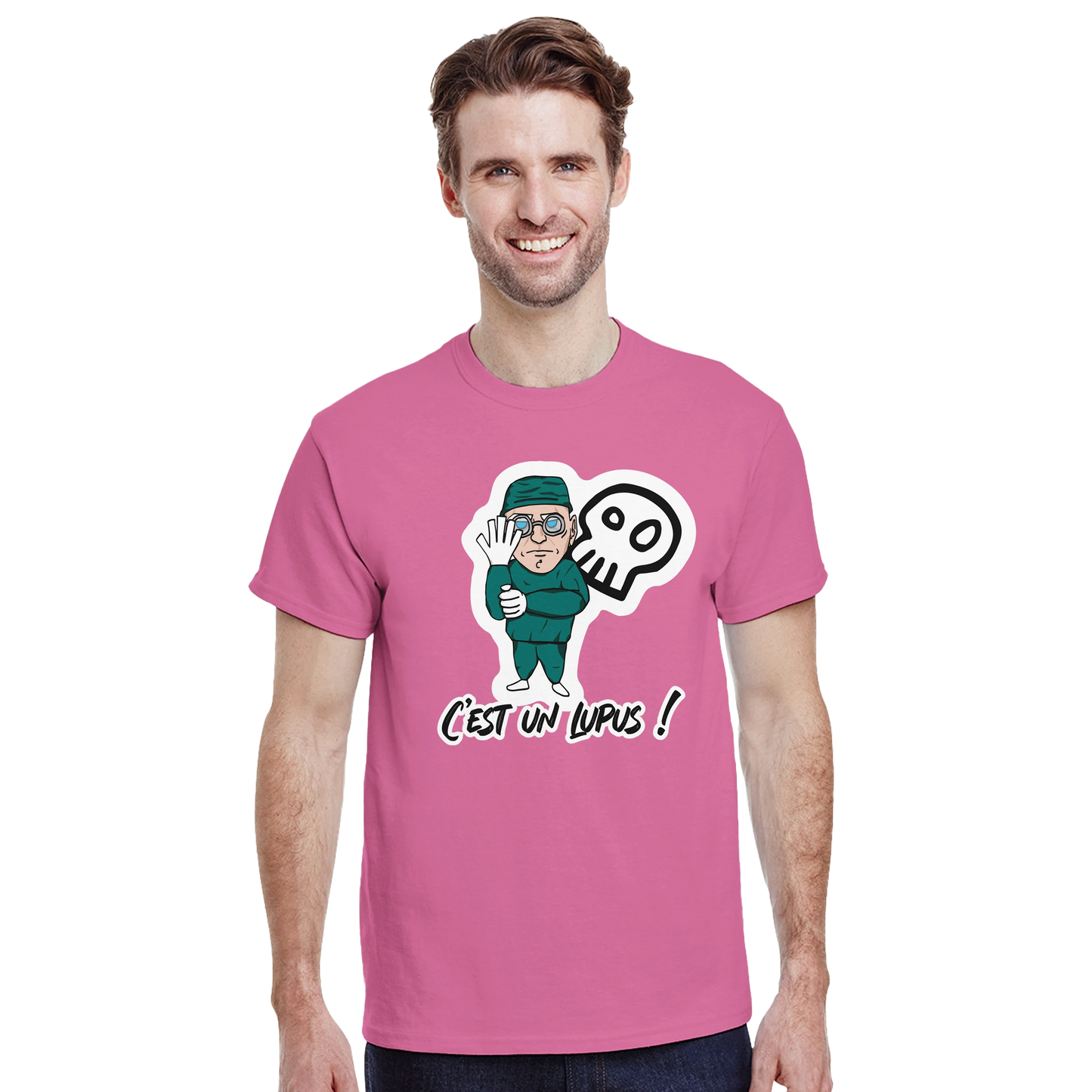 LUPINAR - T-shirt "Le Médecin légiste + Devise" - Lupinar Edition