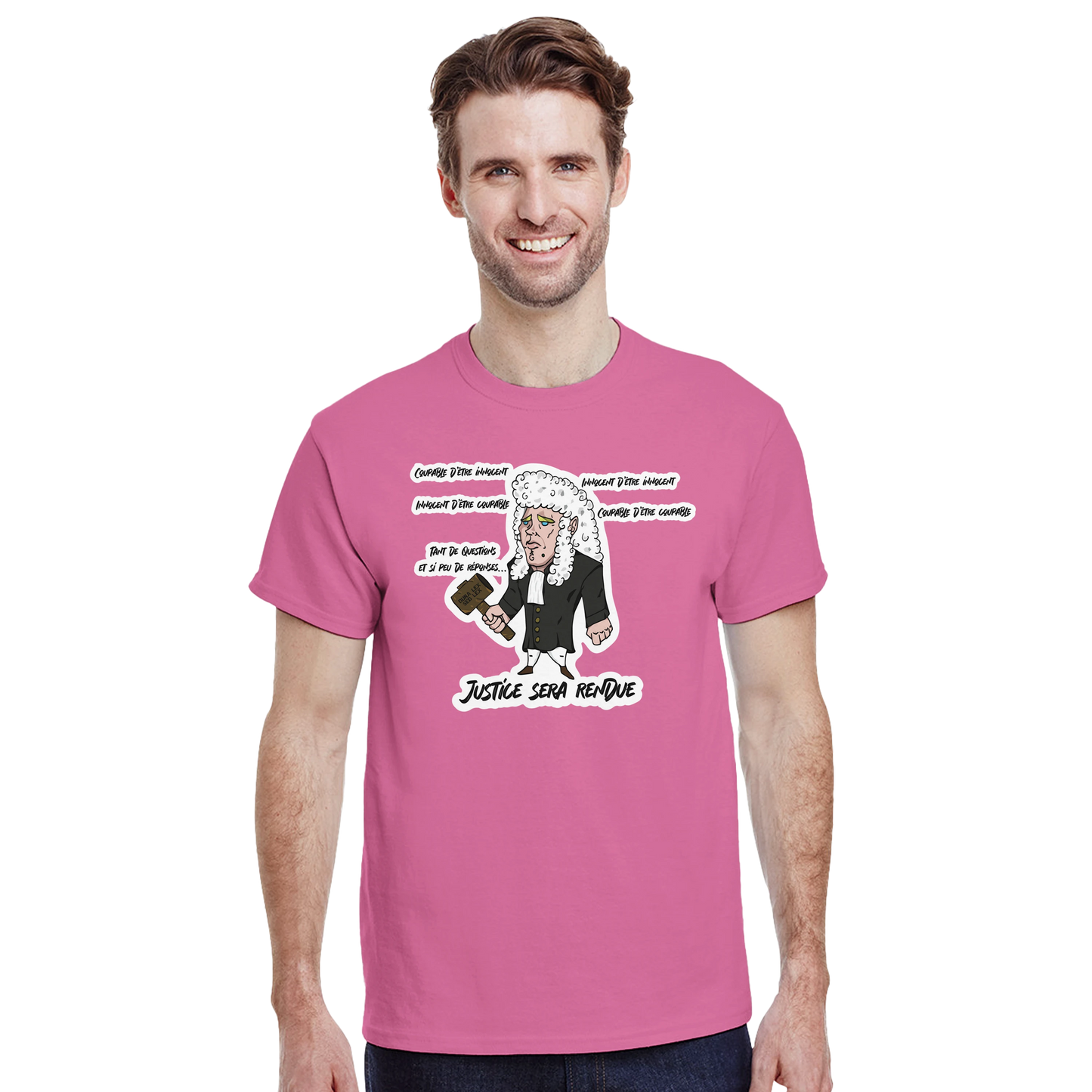 LUPINAR - T-shirt "Le Juge - Blabla" - Lupinar Edition
