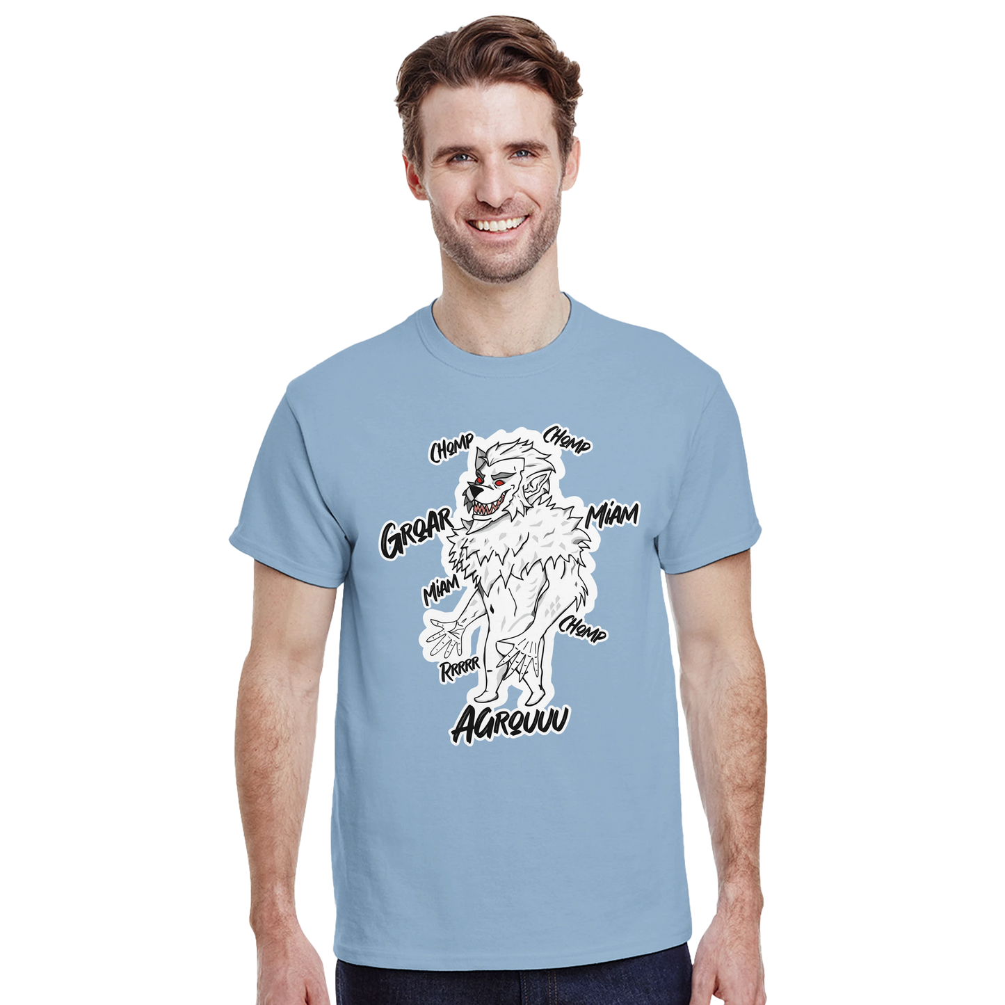 LUPINAR - T-shirt "Loup-Garou blanc" - Lupinar Edition