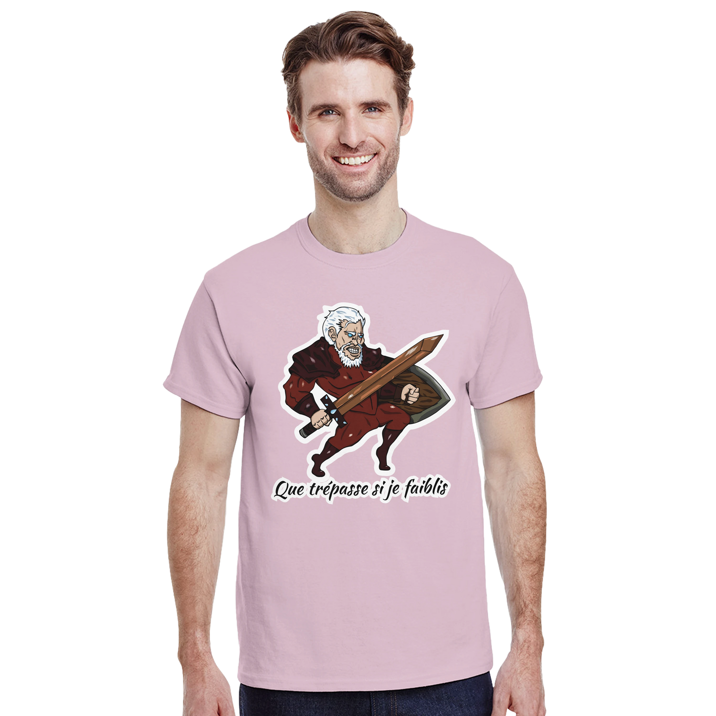 LUPINAR - T-shirt "Chevalier brave et stylé médiéval" - Lupinar Edition