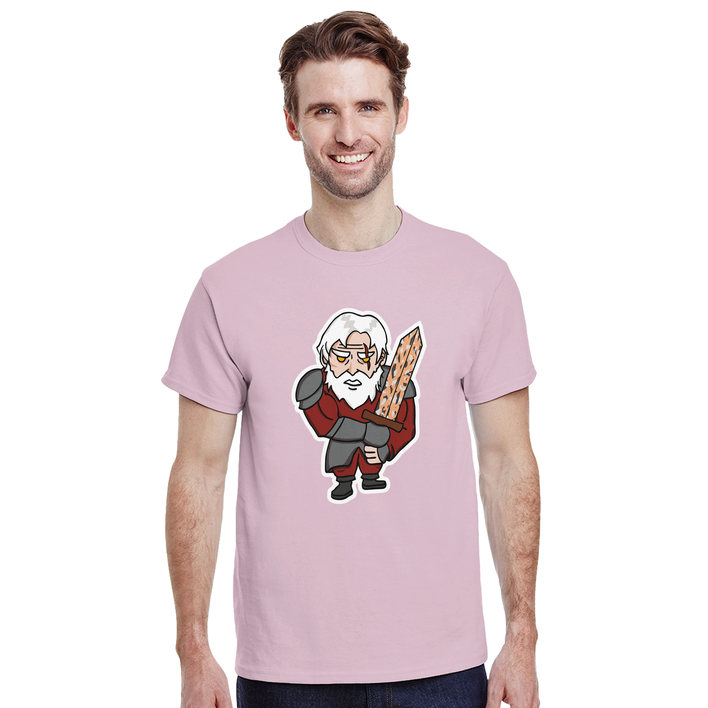 LUPINAR - T-shirt "Chevalier à l'arme rouillée chibi" - Lupinar Edition