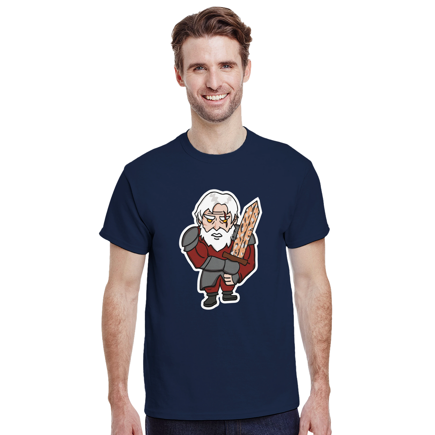 LUPINAR - T-shirt "Chevalier à l'arme rouillée chibi" - Lupinar Edition
