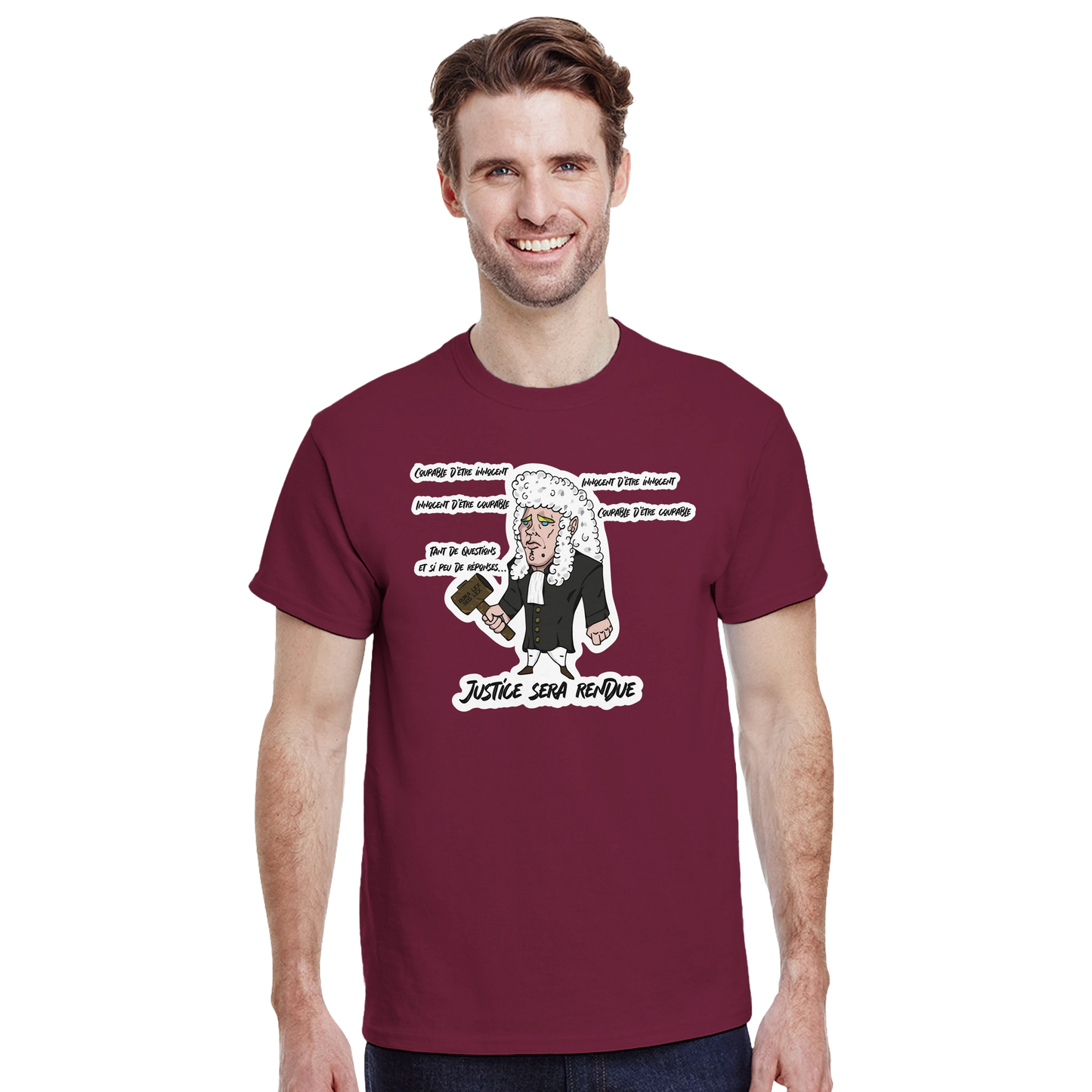 LUPINAR - T-shirt "Le Juge - Blabla" - Lupinar Edition
