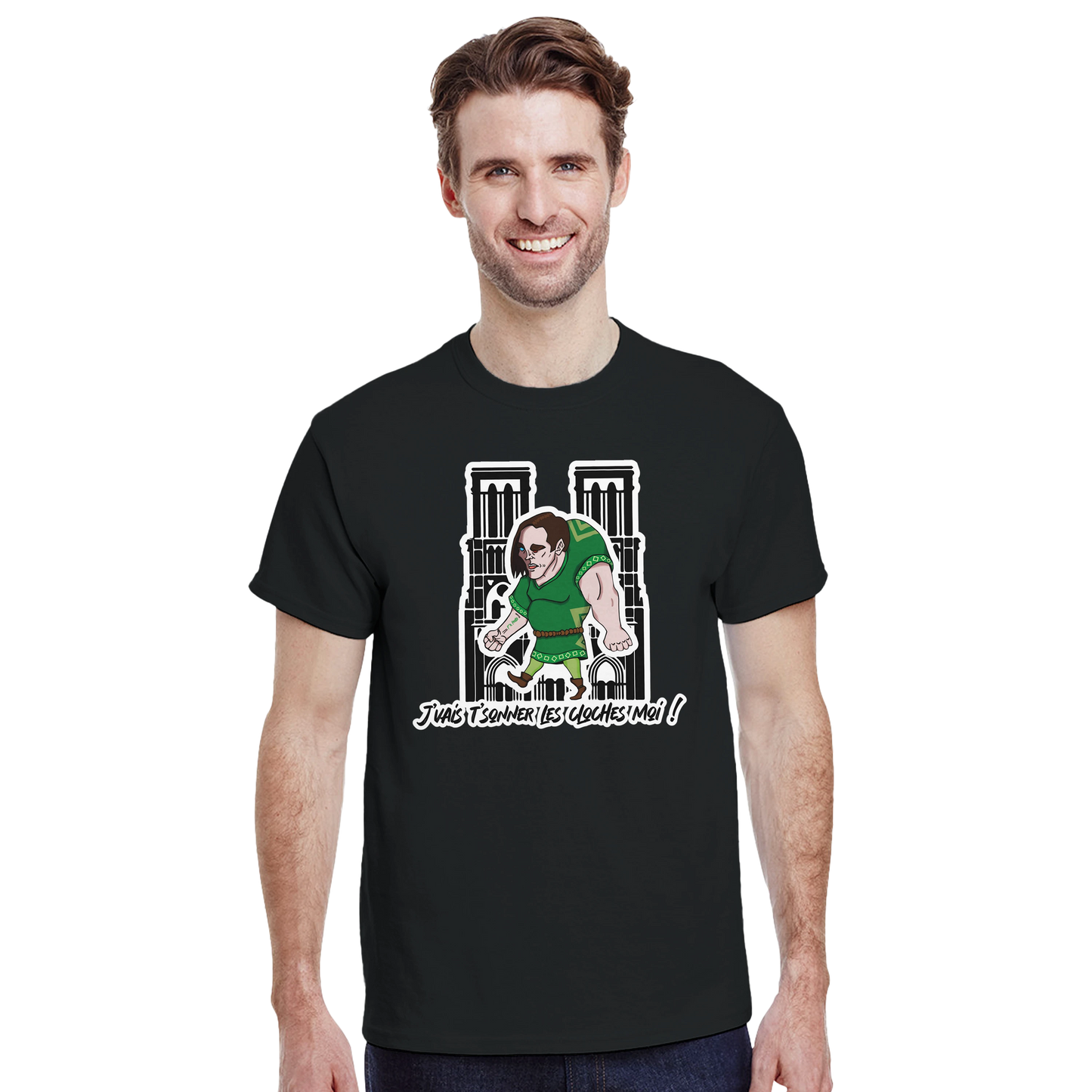 LUPINAR - T-shirt "Le Bossu de Votre-Dame" - Cathédrale de Lupinar Edition