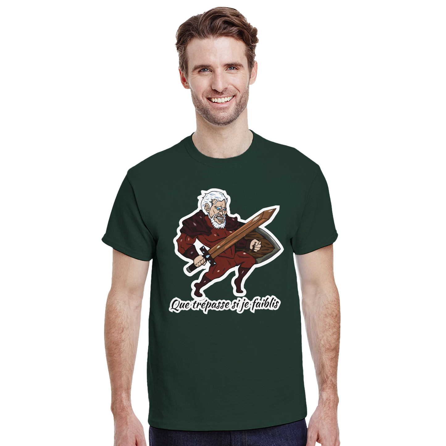LUPINAR - T-shirt "Chevalier brave et stylé médiéval" - Lupinar Edition
