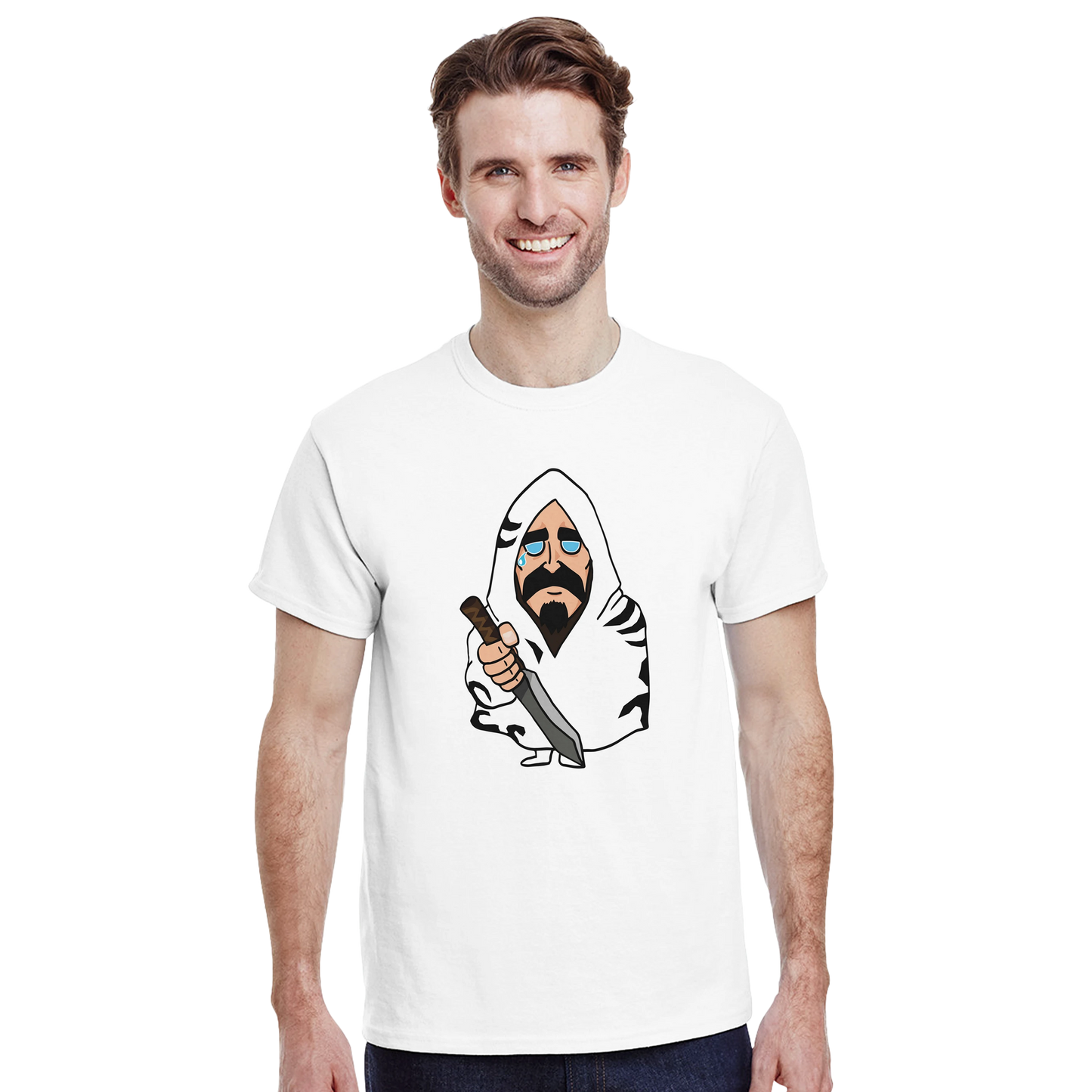 LUPINAR - T-shirt "Assassin chibi blanc" - Lupinar Edition