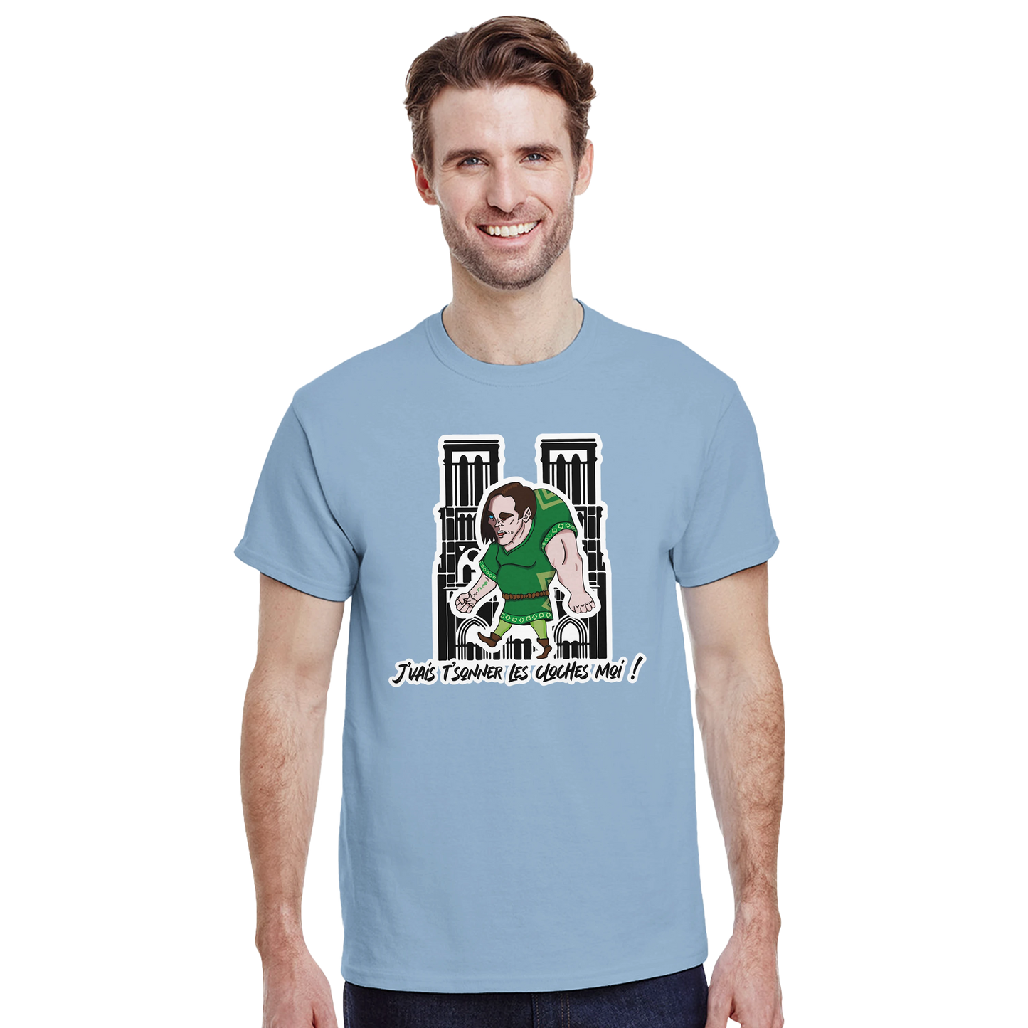LUPINAR - T-shirt "Le Bossu de Votre-Dame" - Cathédrale de Lupinar Edition