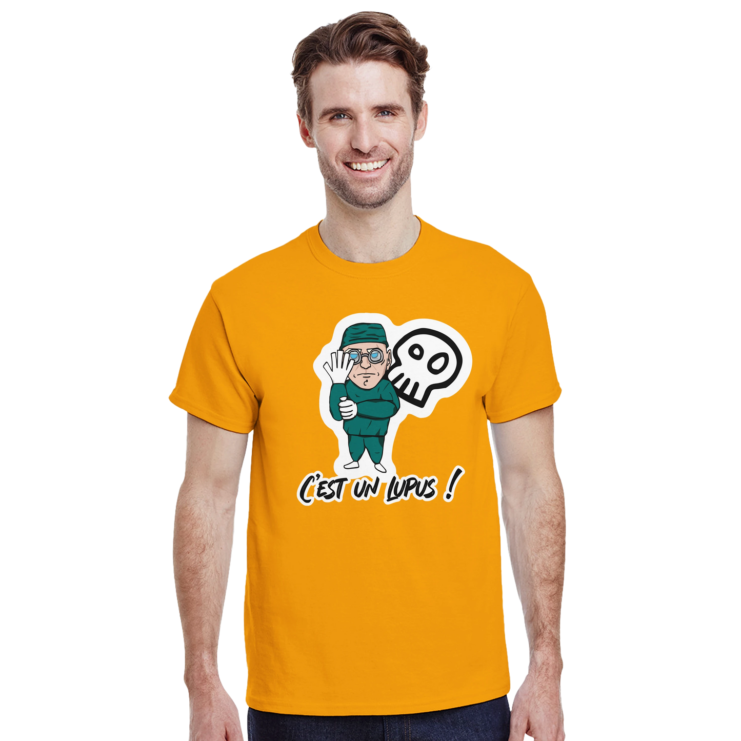 LUPINAR - T-shirt "Le Médecin légiste + Devise" - Lupinar Edition