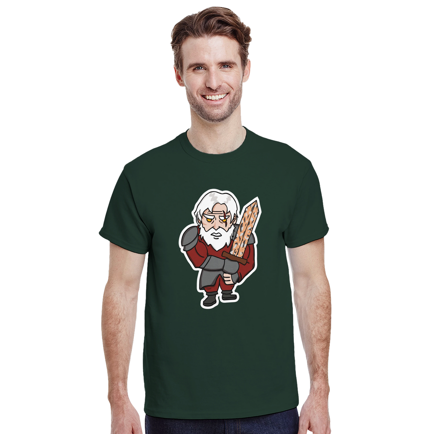 LUPINAR - T-shirt "Chevalier à l'arme rouillée chibi" - Lupinar Edition