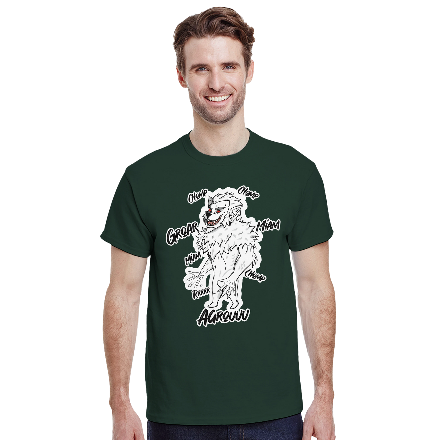 LUPINAR - T-shirt "Loup-Garou blanc" - Lupinar Edition