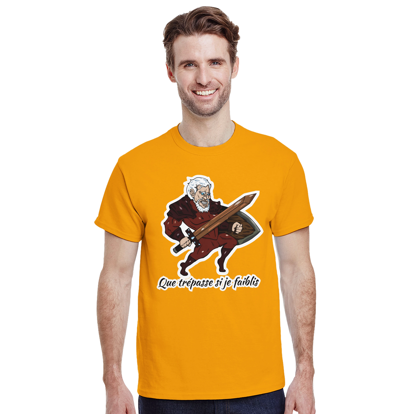 LUPINAR - T-shirt "Chevalier brave et stylé médiéval" - Lupinar Edition
