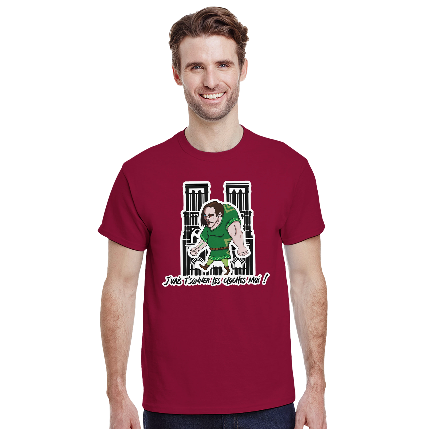LUPINAR - T-shirt "Le Bossu de Votre-Dame" - Cathédrale de Lupinar Edition