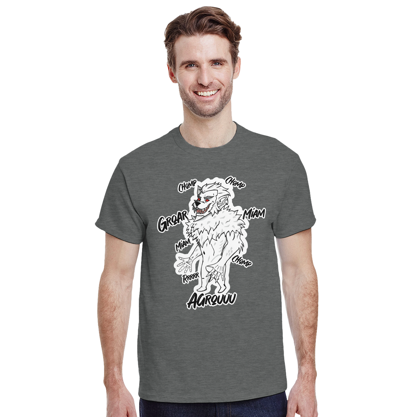LUPINAR - T-shirt "Loup-Garou blanc" - Lupinar Edition