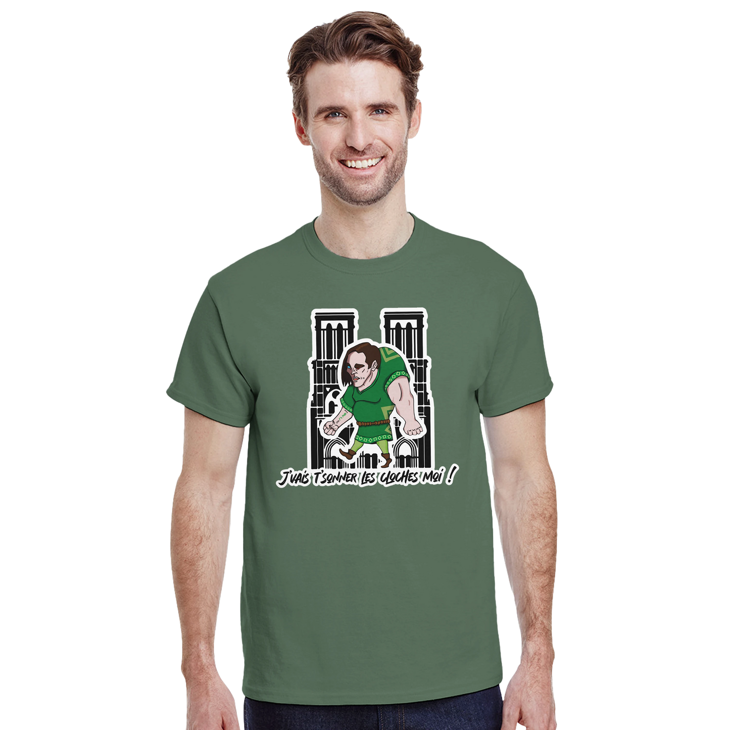 LUPINAR - T-shirt "Le Bossu de Votre-Dame" - Cathédrale de Lupinar Edition