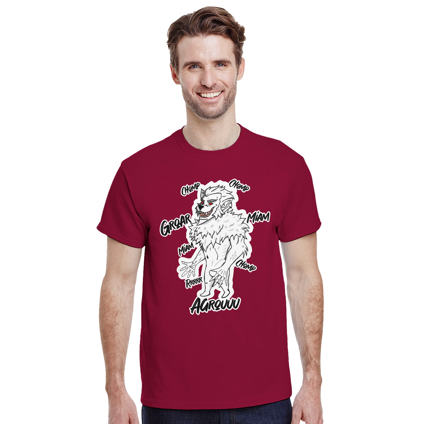 LUPINAR - T-shirt "Loup-Garou blanc" - Lupinar Edition