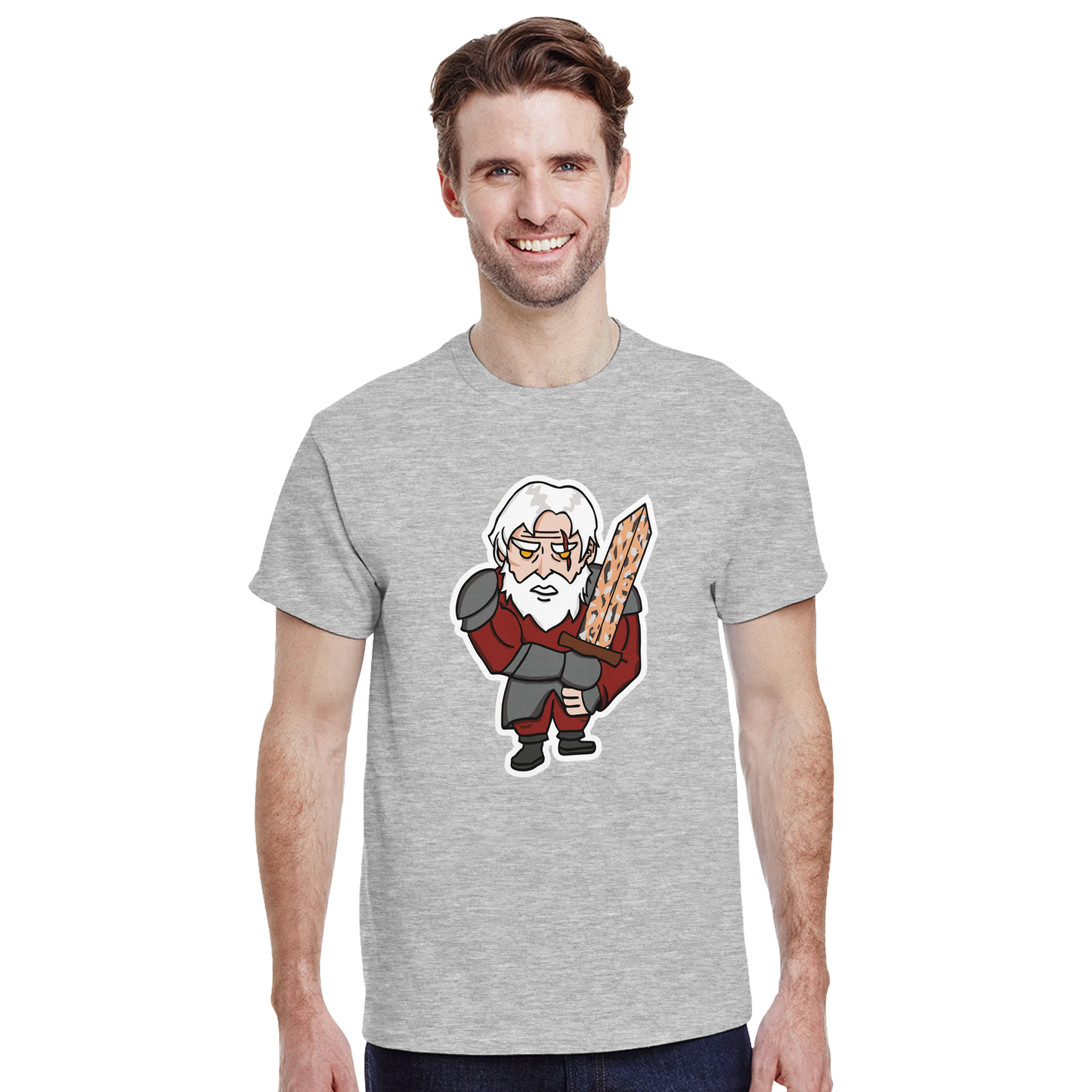 LUPINAR - T-shirt "Chevalier à l'arme rouillée chibi" - Lupinar Edition