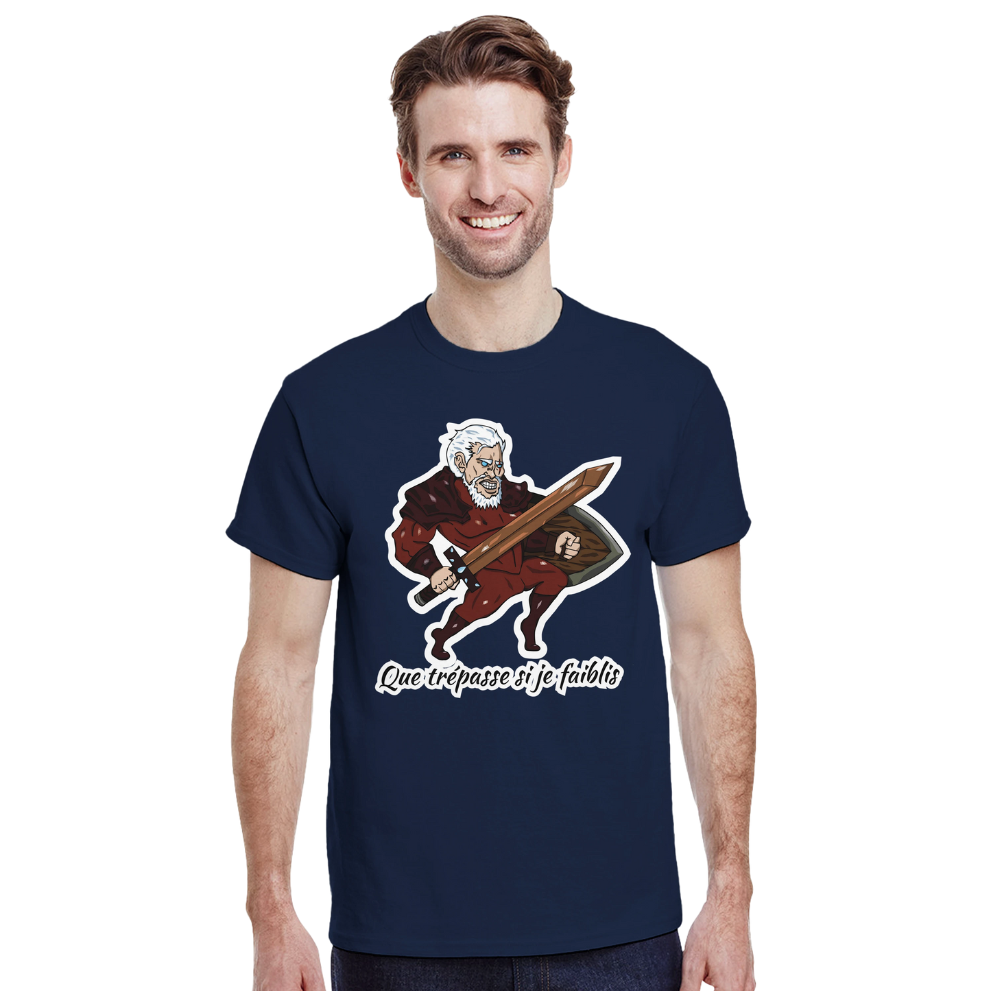 LUPINAR - T-shirt "Chevalier brave et stylé médiéval" - Lupinar Edition
