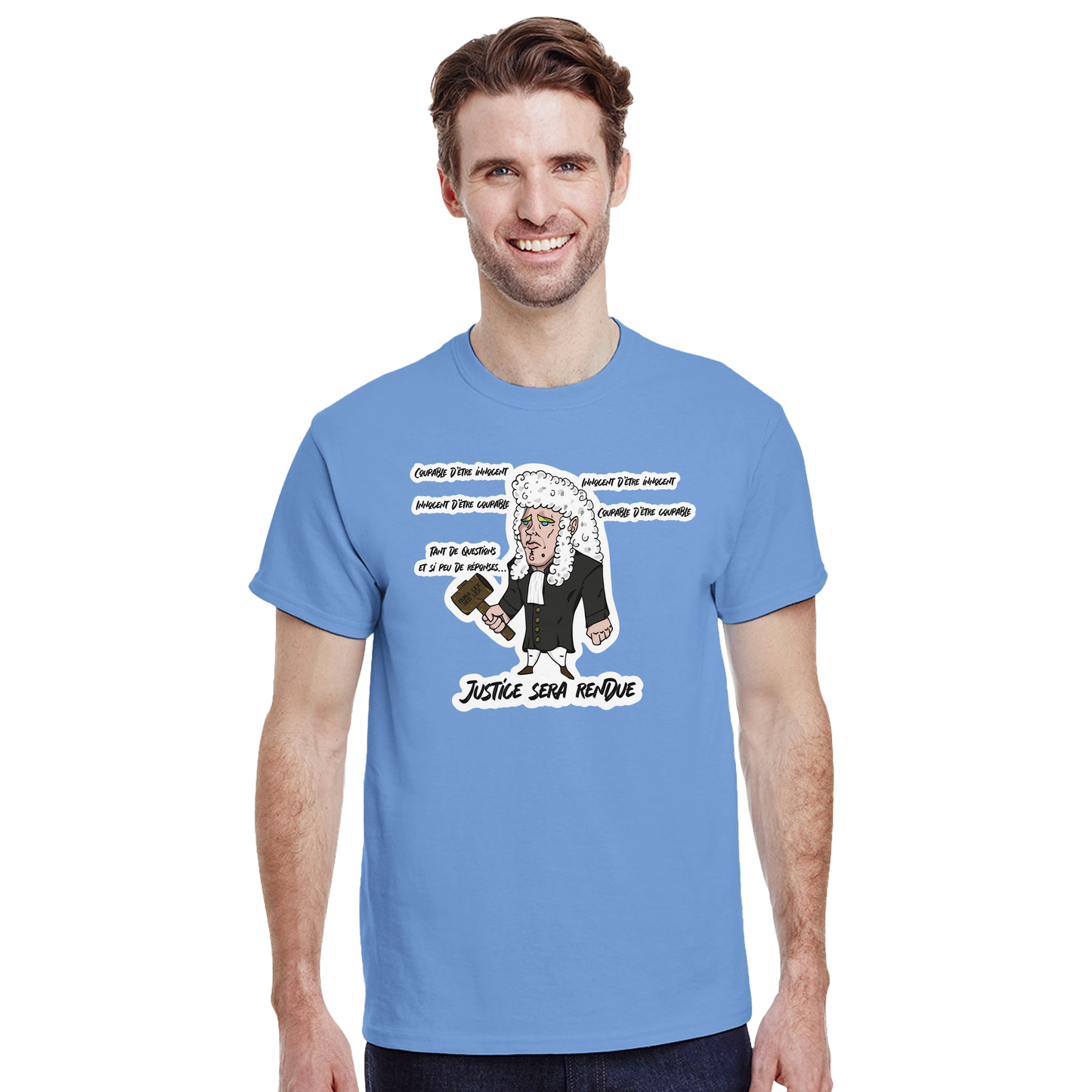 LUPINAR - T-shirt "Le Juge - Blabla" - Lupinar Edition