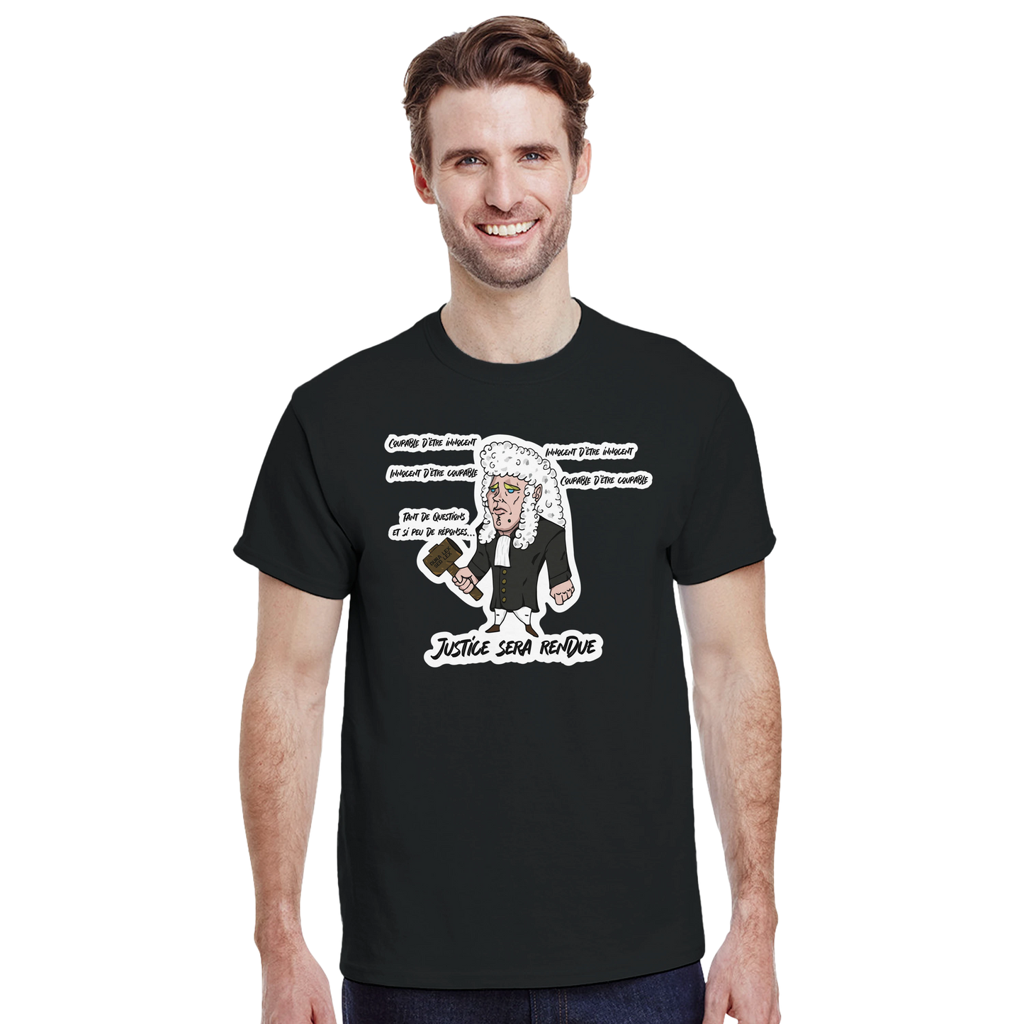 LUPINAR - T-shirt "Le Juge - Blabla" - Lupinar Edition