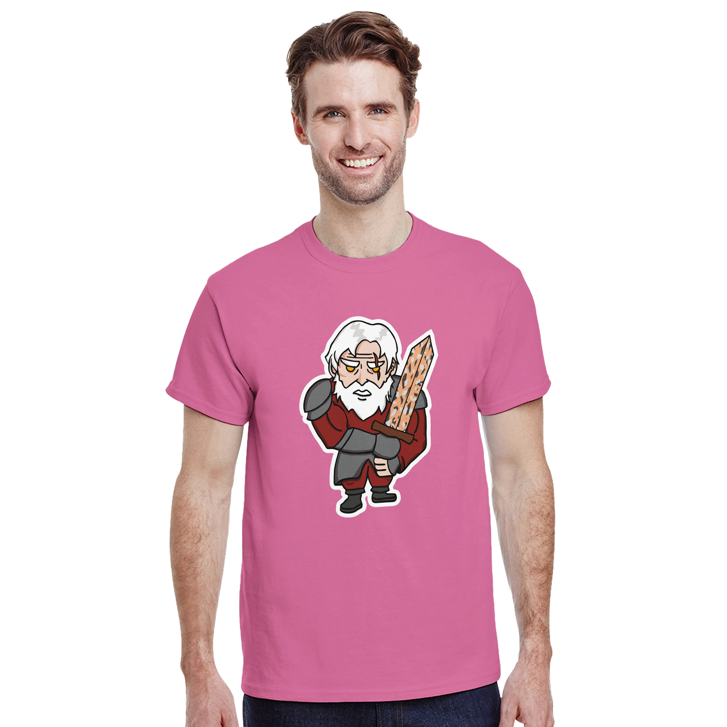 LUPINAR - T-shirt "Chevalier à l'arme rouillée chibi" - Lupinar Edition