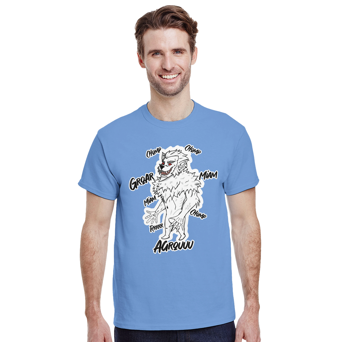 LUPINAR - T-shirt "Loup-Garou blanc" - Lupinar Edition