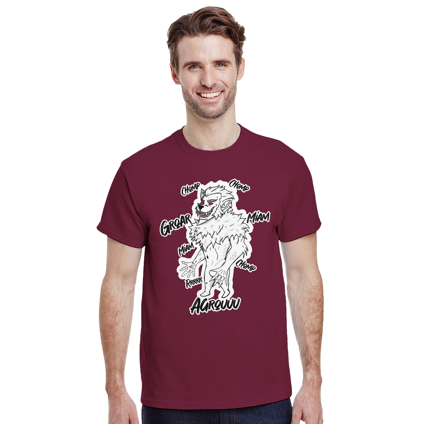 LUPINAR - T-shirt "Loup-Garou blanc" - Lupinar Edition