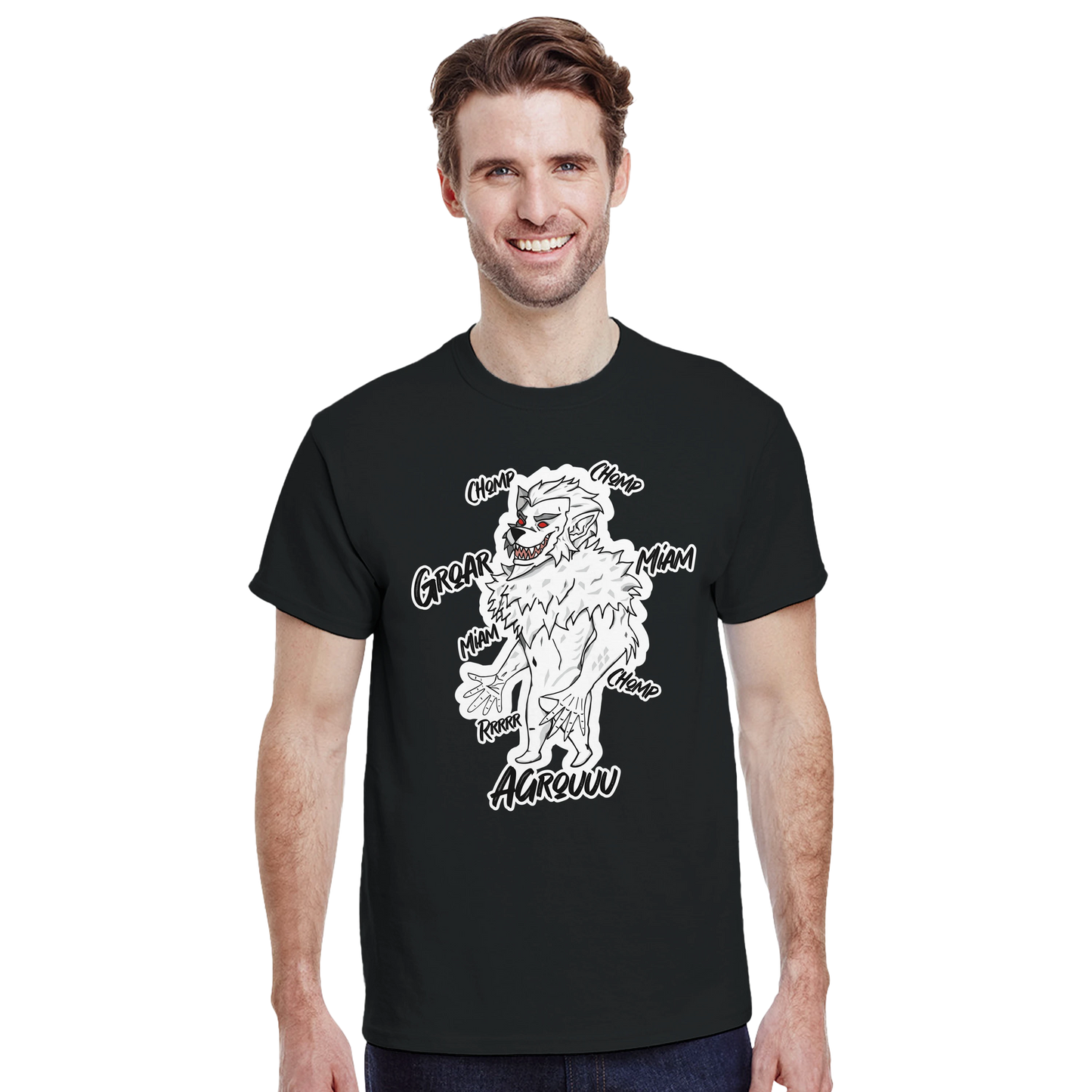LUPINAR - T-shirt "Loup-Garou blanc" - Lupinar Edition
