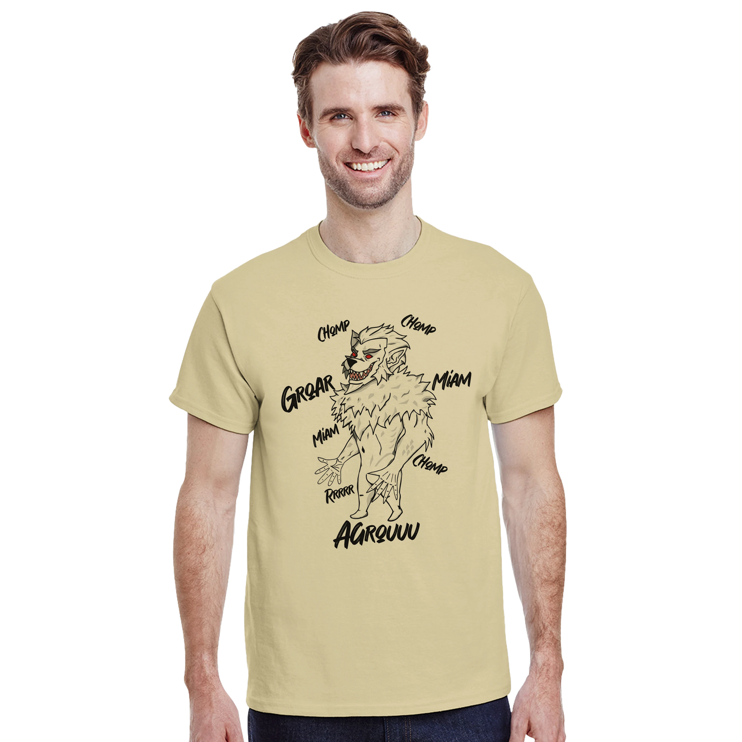 LUPINAR - T-shirt "Loup-Garou blanc" - Lupinar Edition