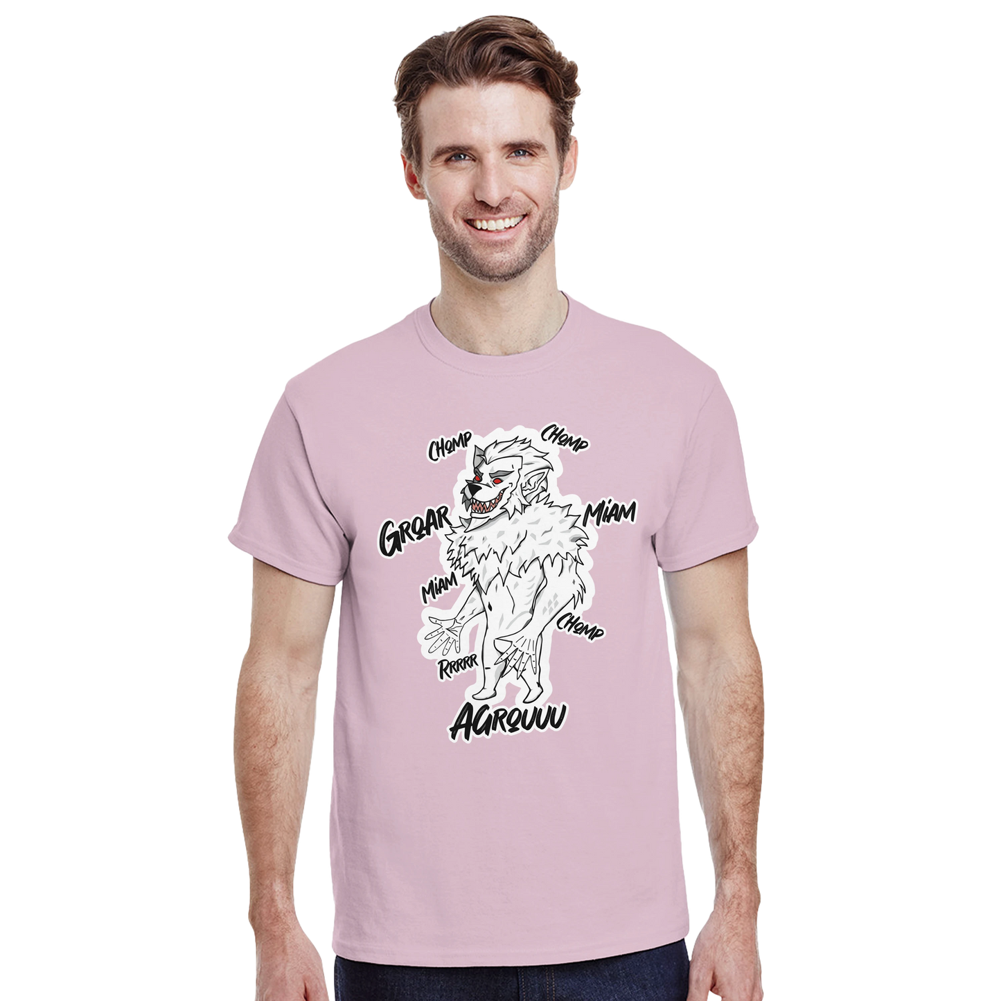 LUPINAR - T-shirt "Loup-Garou blanc" - Lupinar Edition