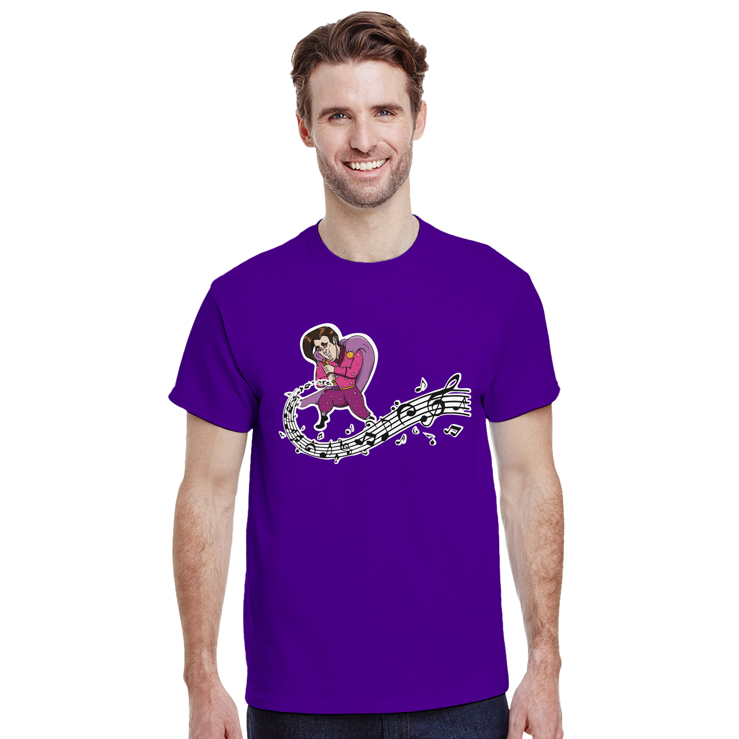 LUPINAR - T-Shirt "Flûtiste mélodique 1" - Lupinar Edition