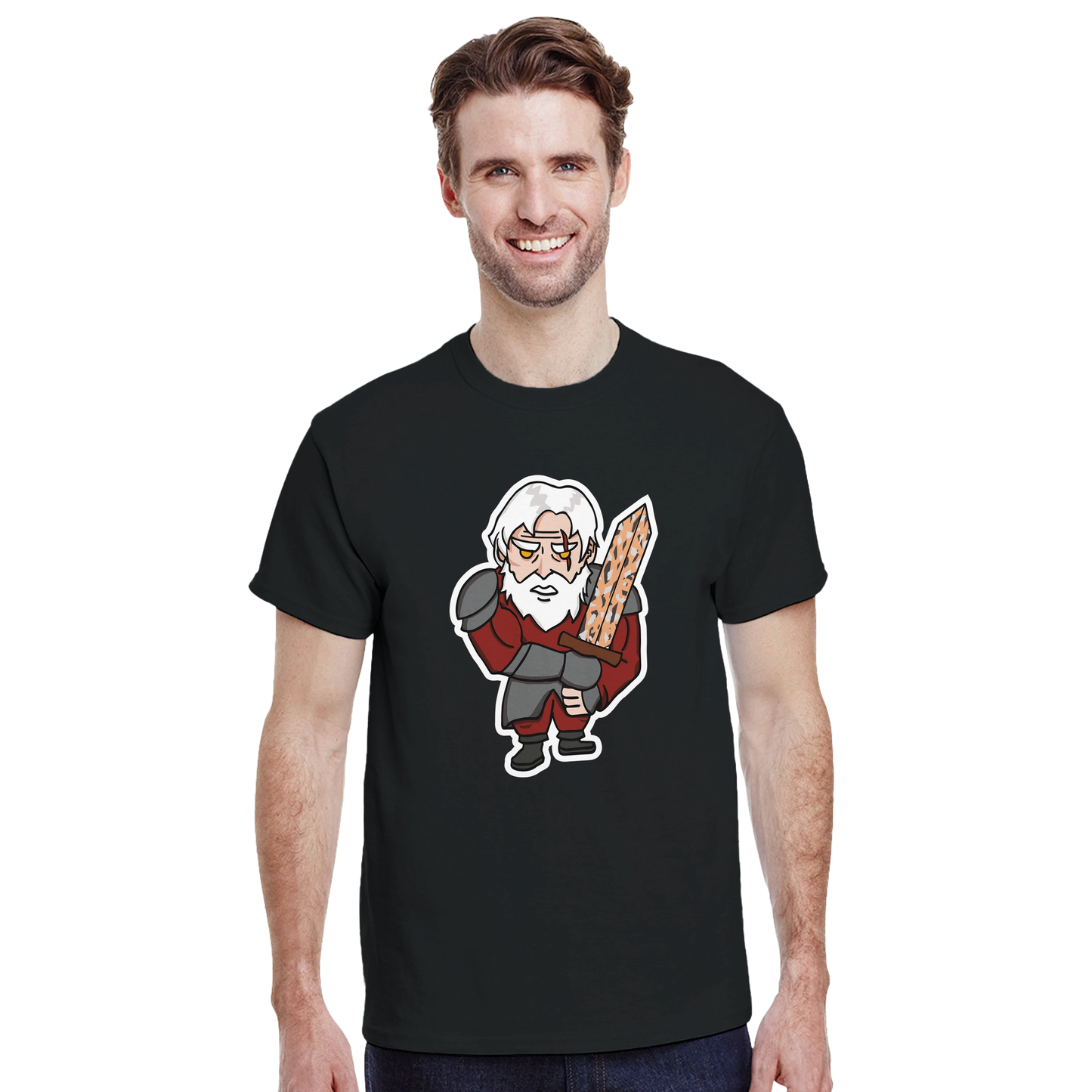 LUPINAR - T-shirt "Chevalier à l'arme rouillée chibi" - Lupinar Edition