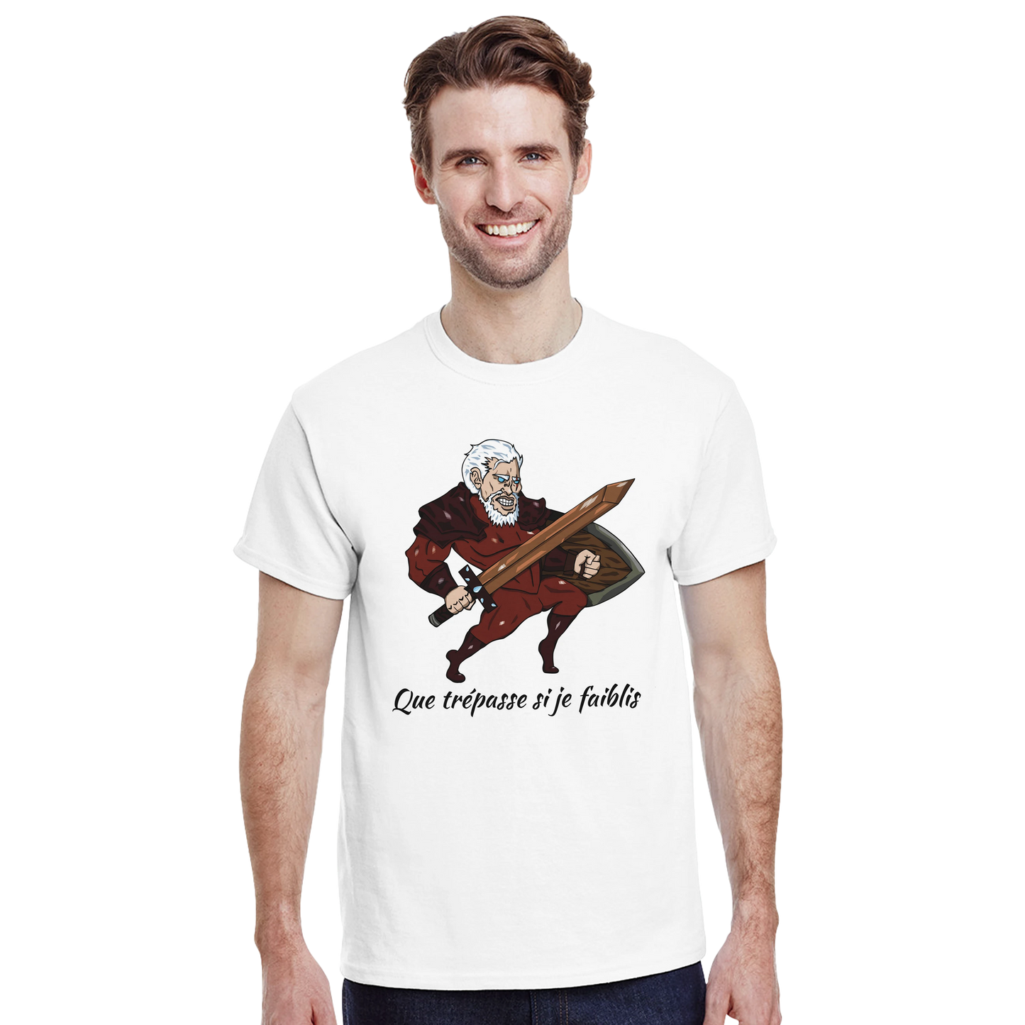 LUPINAR - T-shirt "Chevalier brave et stylé médiéval" - Lupinar Edition