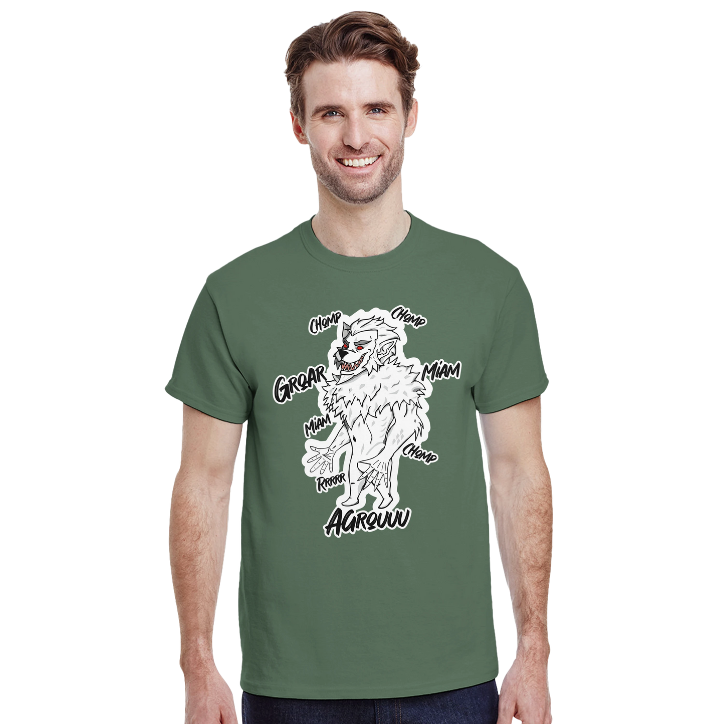 LUPINAR - T-shirt "Loup-Garou blanc" - Lupinar Edition