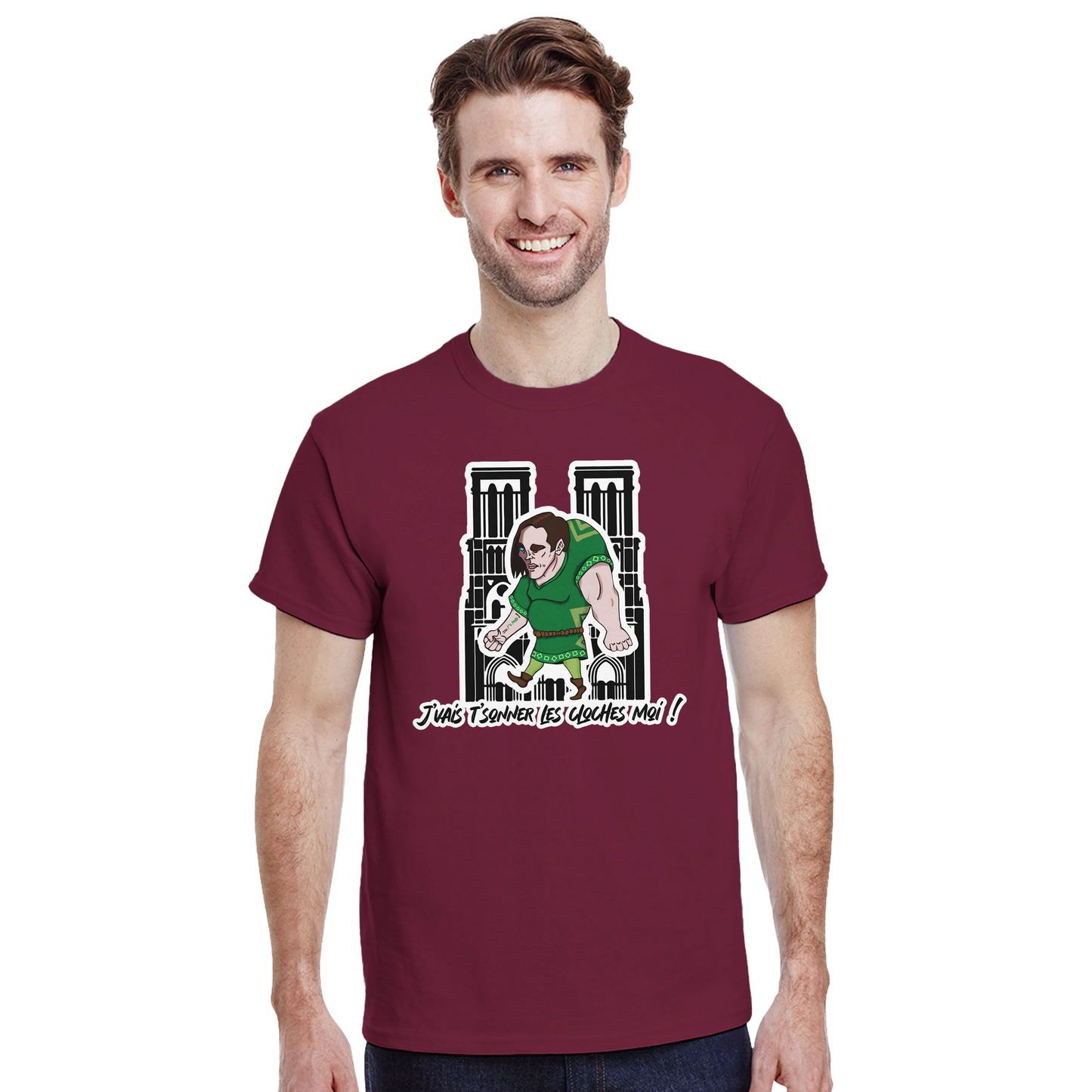 LUPINAR - T-shirt "Le Bossu de Votre-Dame" - Cathédrale de Lupinar Edition