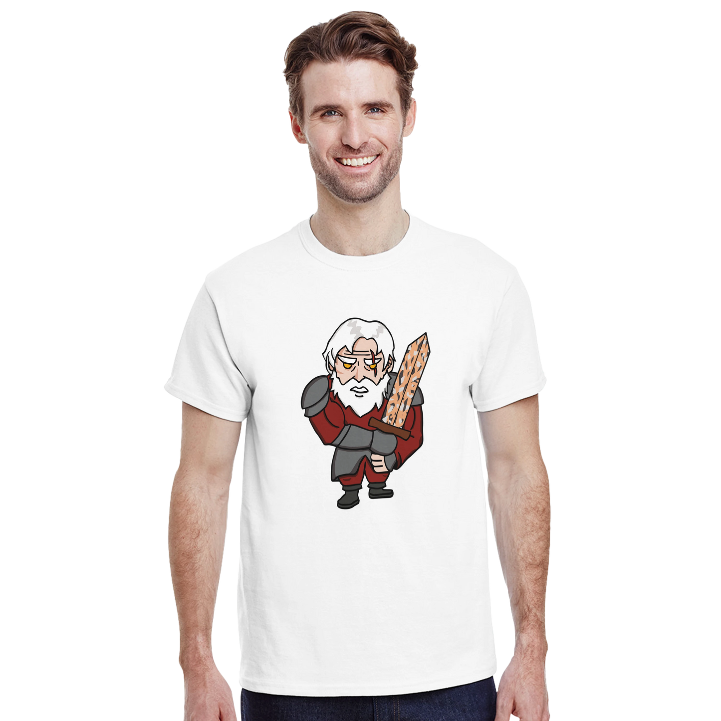LUPINAR - T-shirt "Chevalier à l'arme rouillée chibi" - Lupinar Edition