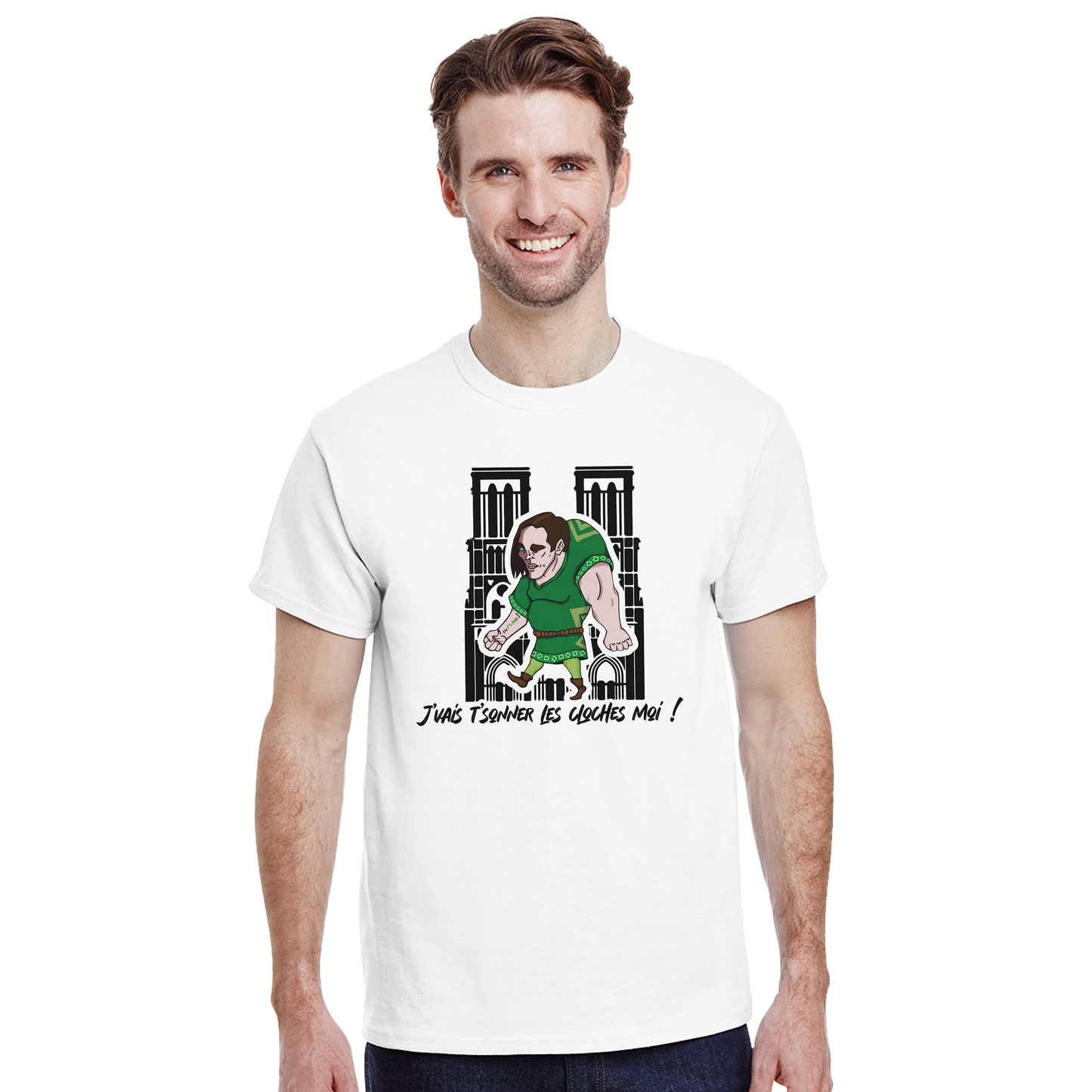 LUPINAR - T-shirt "Le Bossu de Votre-Dame" - Cathédrale de Lupinar Edition