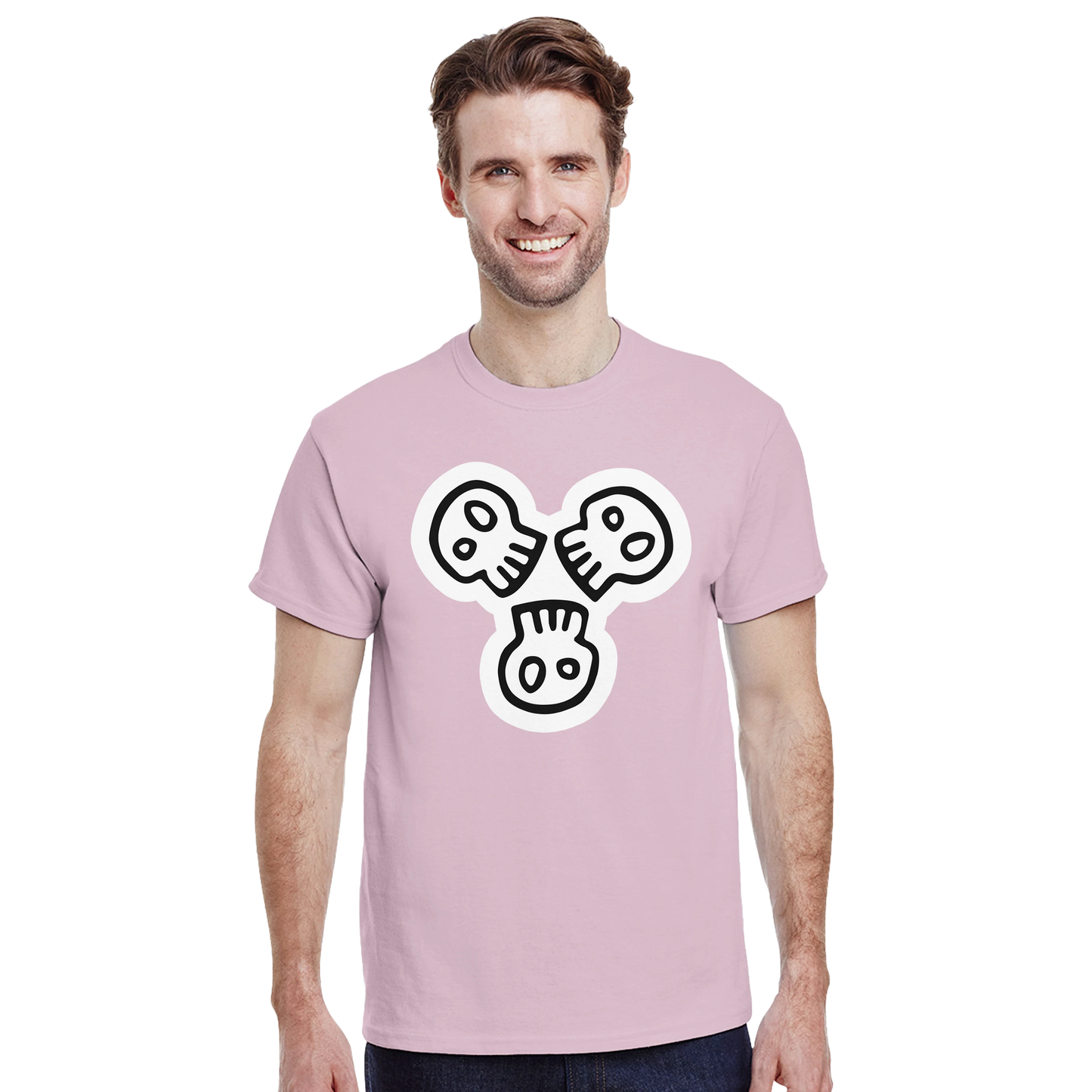 LUPINAR - T-Shirt "3 crânes obliques" - Lupinar Edition