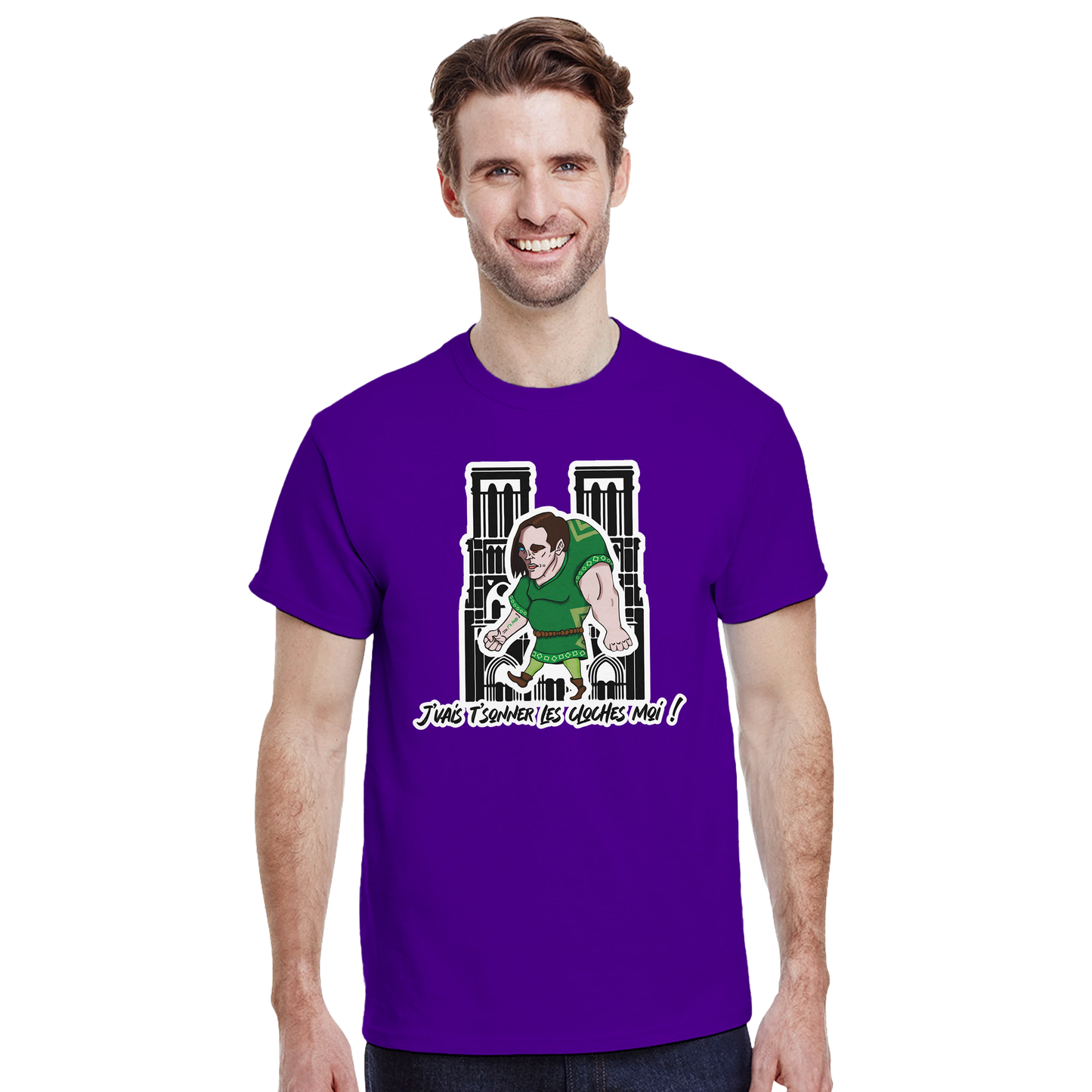 LUPINAR - T-shirt "Le Bossu de Votre-Dame" - Cathédrale de Lupinar Edition