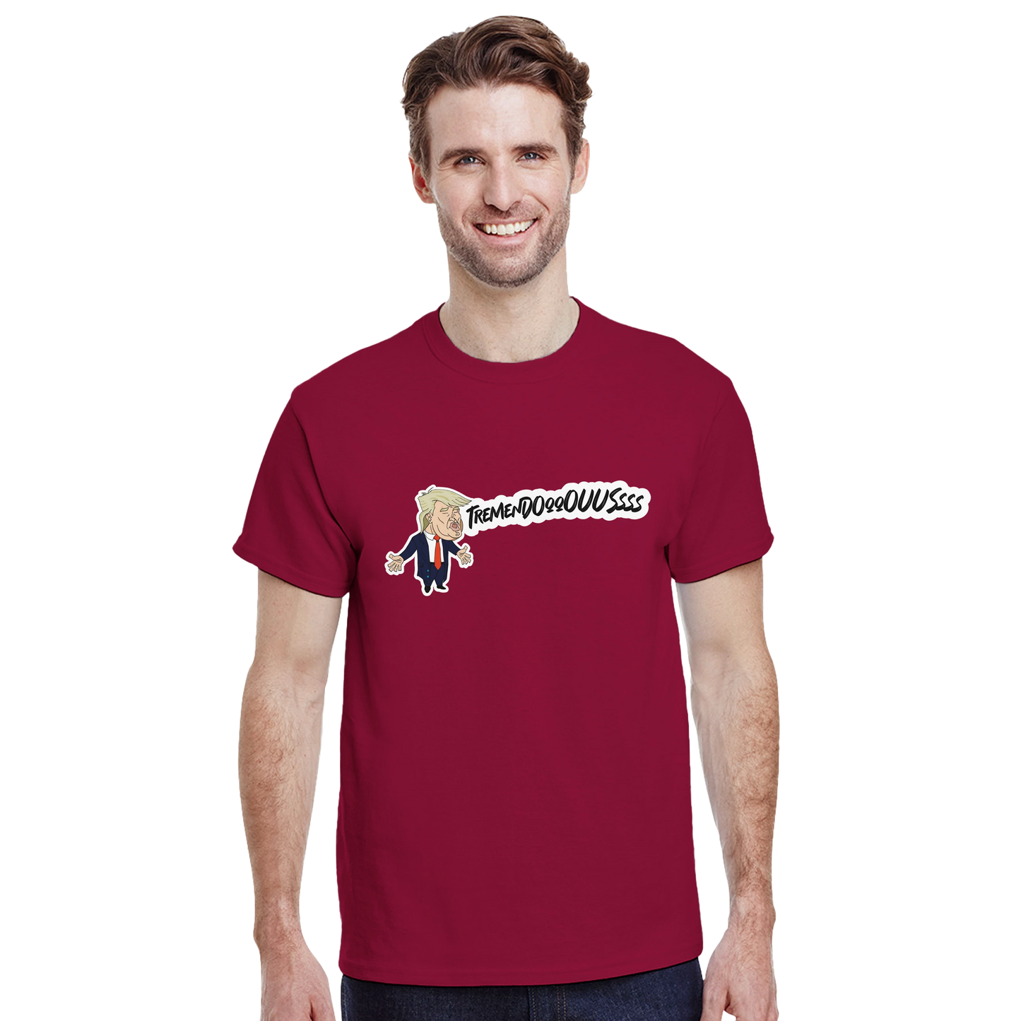D. Tromp - T-shirt "Simple, but Tremendous" - Recto/Verso -  Democrat Edition