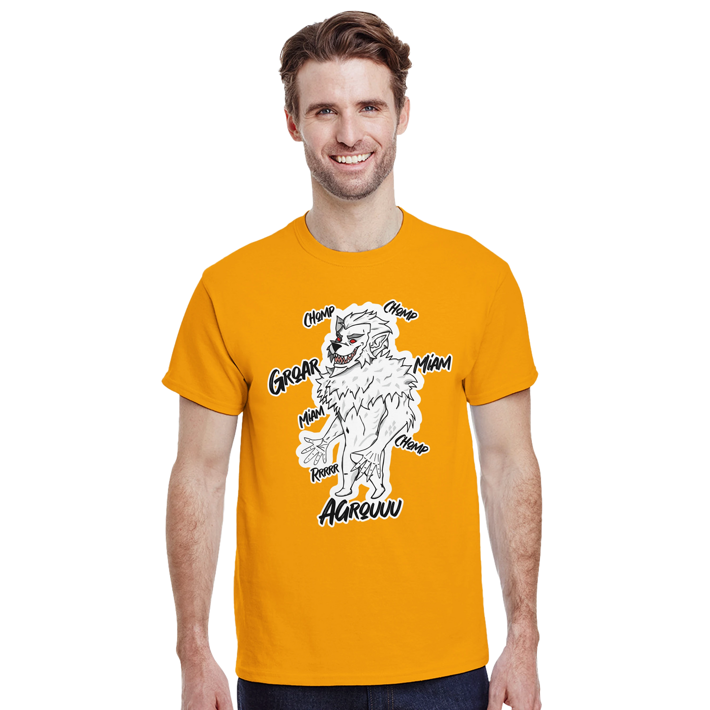 LUPINAR - T-shirt "Loup-Garou blanc" - Lupinar Edition