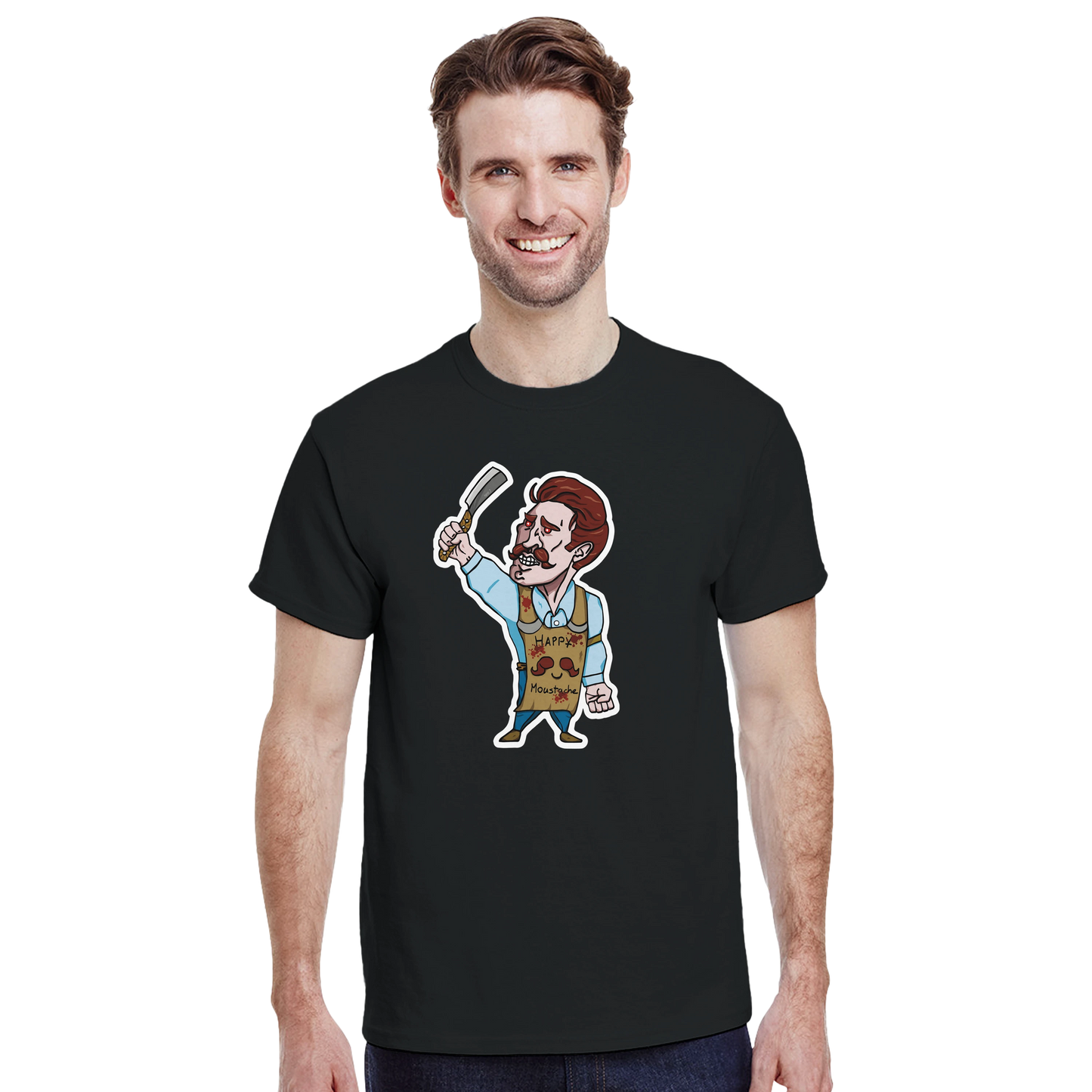 LUPINAR - T-shirt "Le Barbier - Travail terminé" - Lupinar Edition