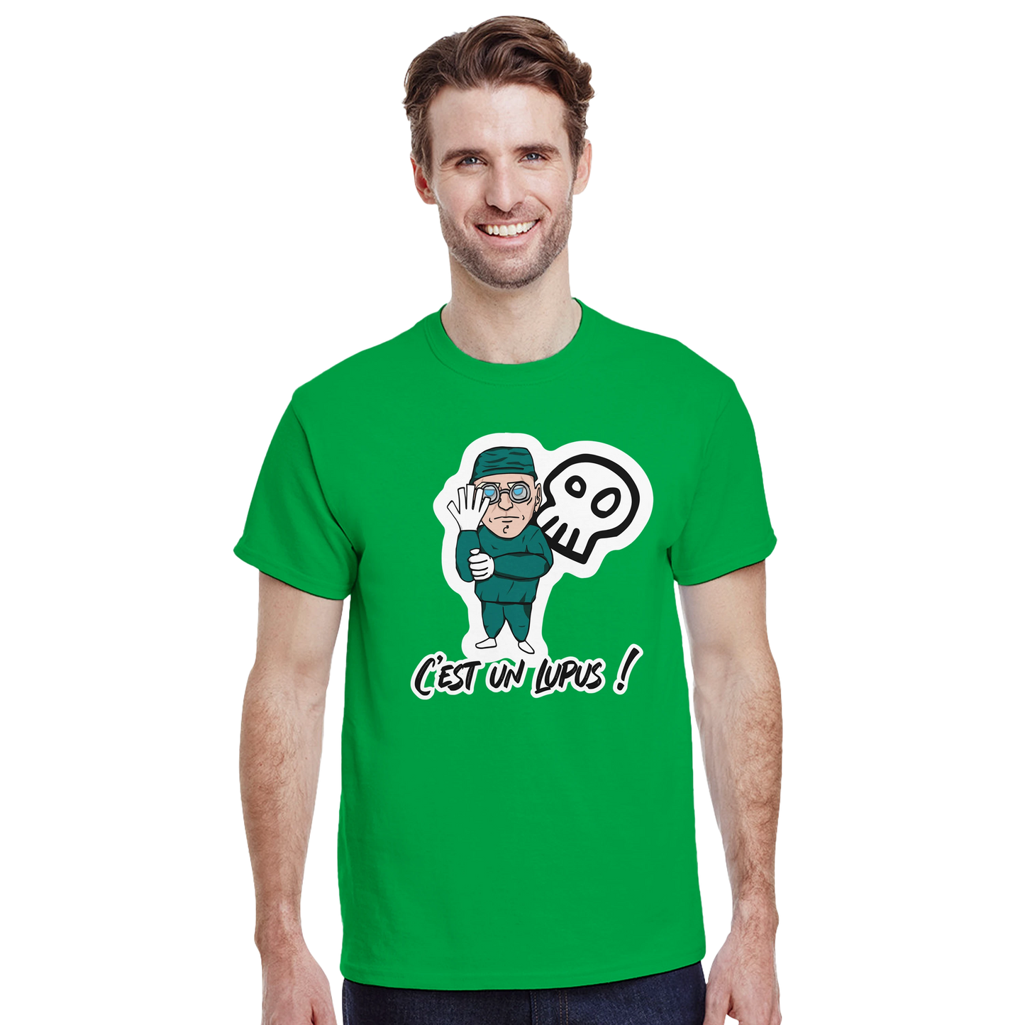 LUPINAR - T-shirt "Le Médecin légiste + Devise" - Lupinar Edition