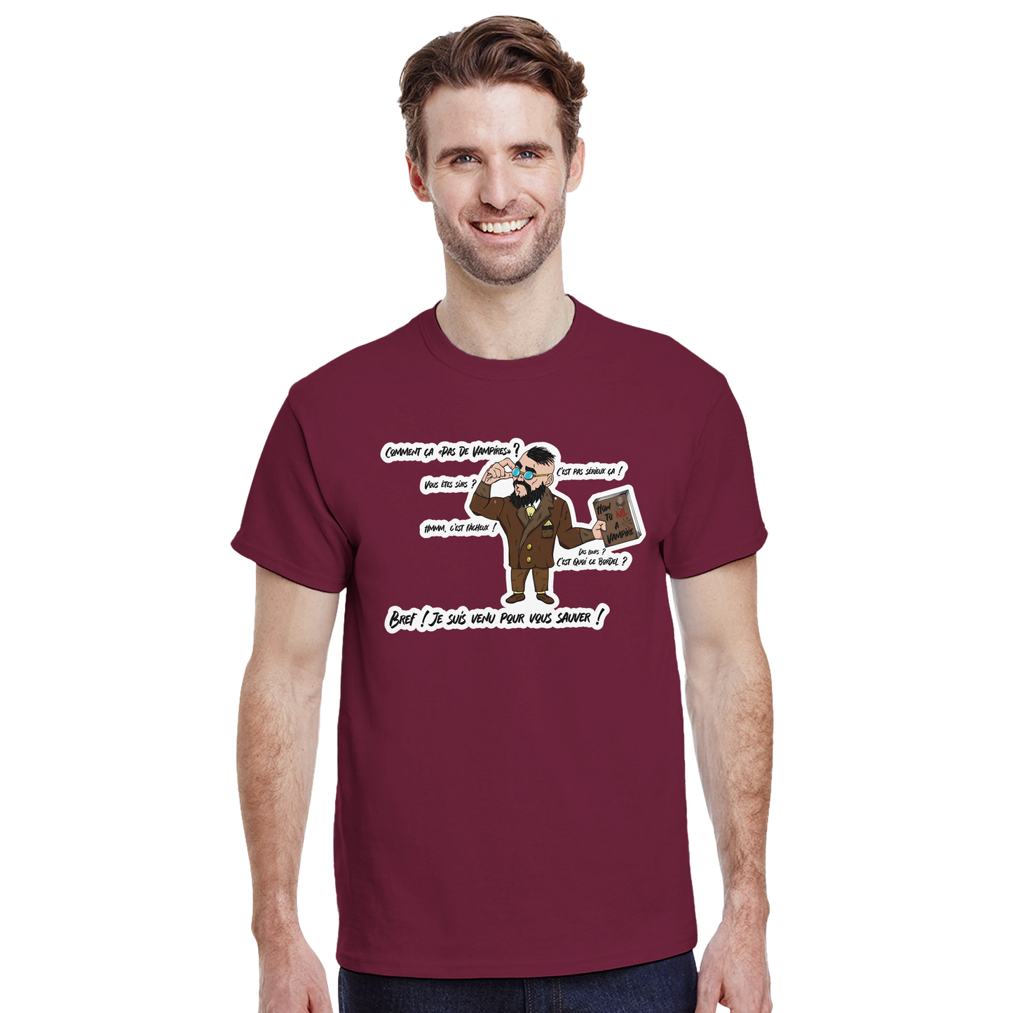 LUPINAR - T-shirt "Le Salvateur éloquent" - Lupinar Edition