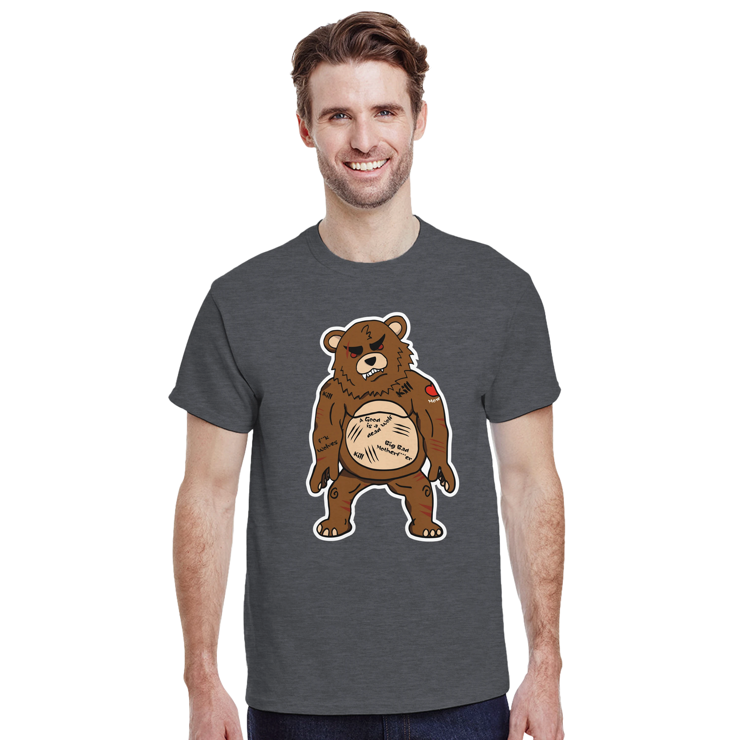 LUPINAR - T-shirt "Le Grand Méchant Ours" - Lupinar Edition
