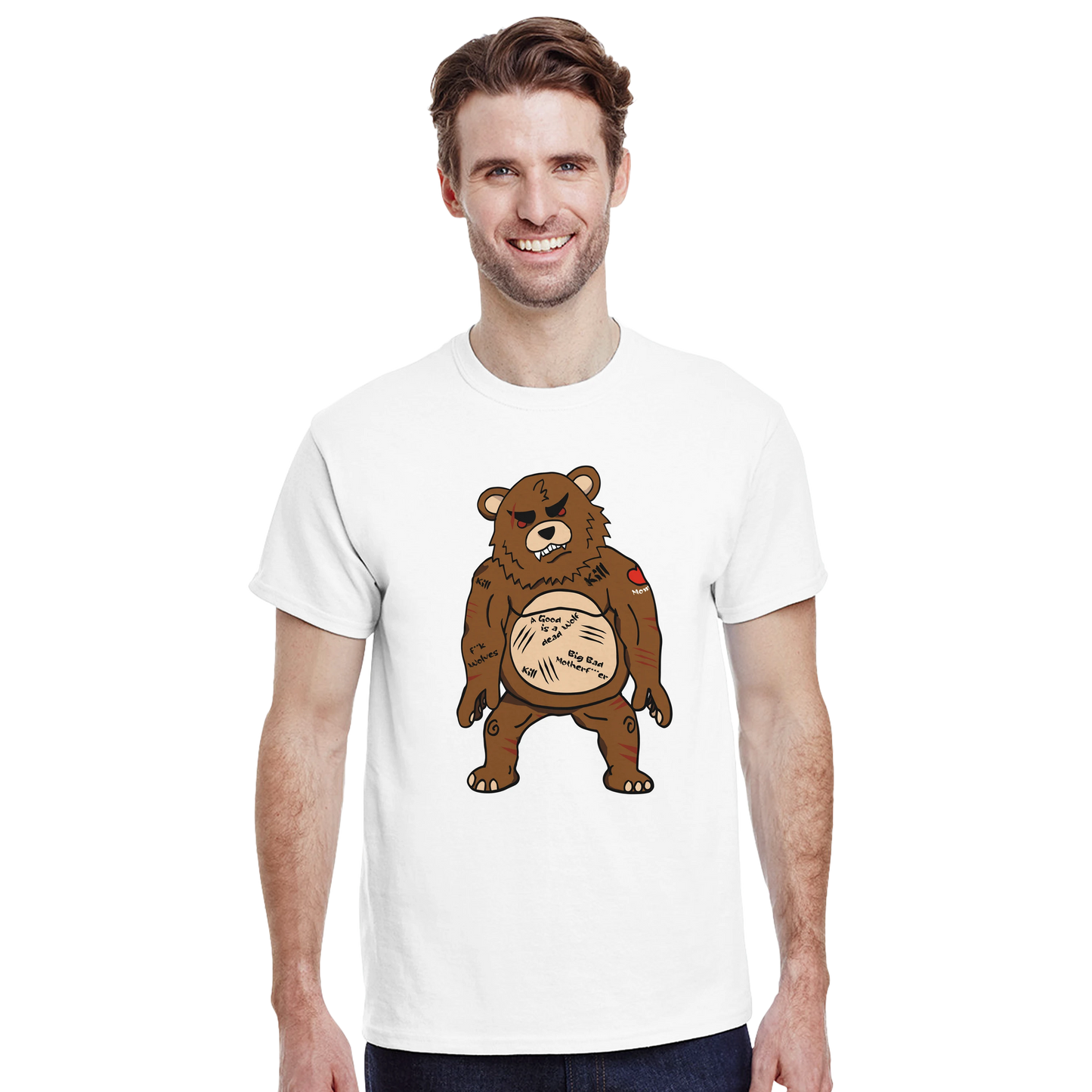 LUPINAR - T-shirt "Le Grand Méchant Ours" - Lupinar Edition