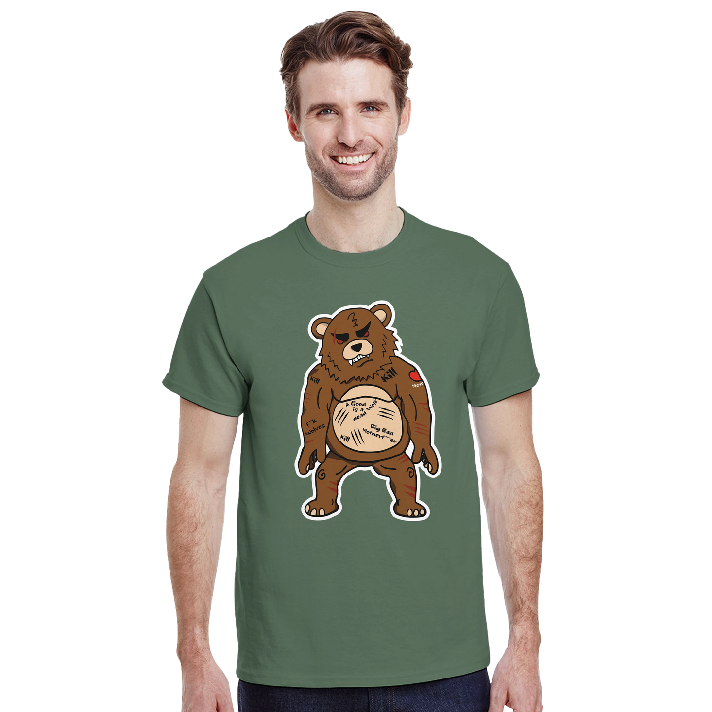 LUPINAR - T-shirt "Le Grand Méchant Ours" - Lupinar Edition
