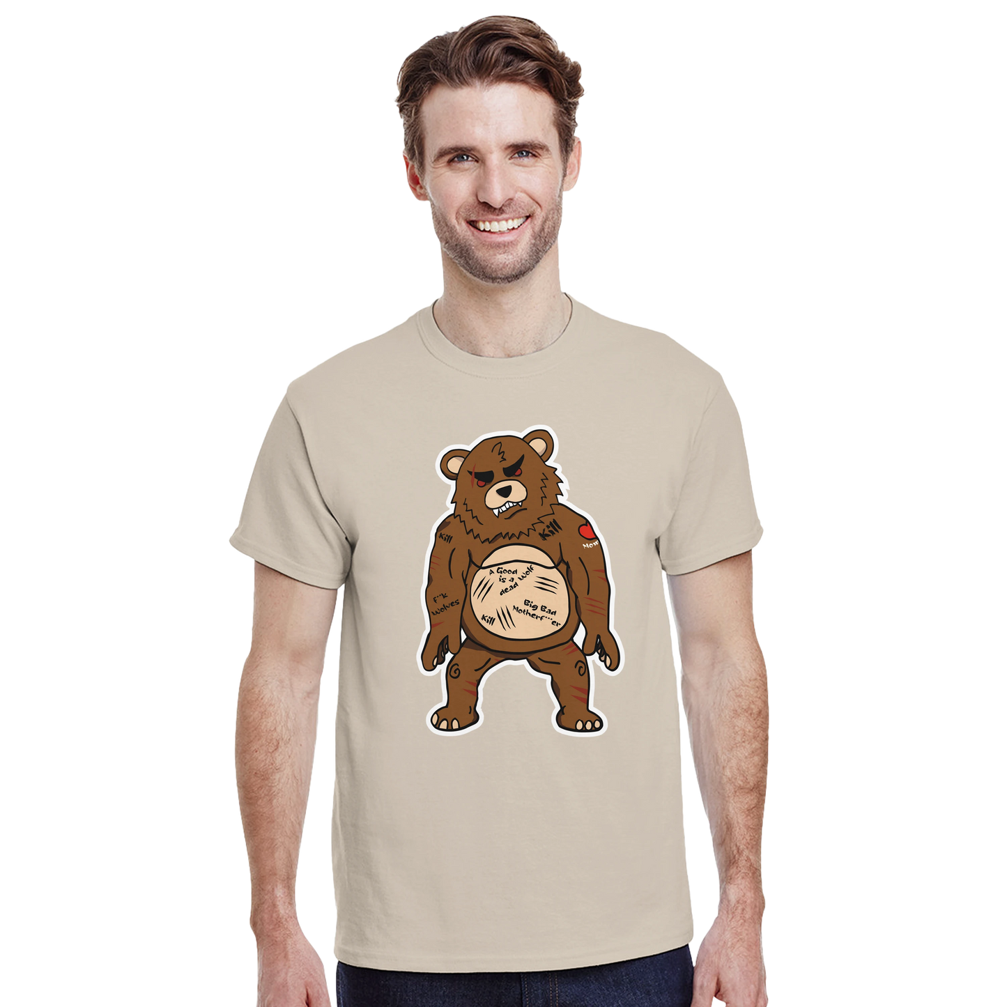 LUPINAR - T-shirt "Le Grand Méchant Ours" - Lupinar Edition